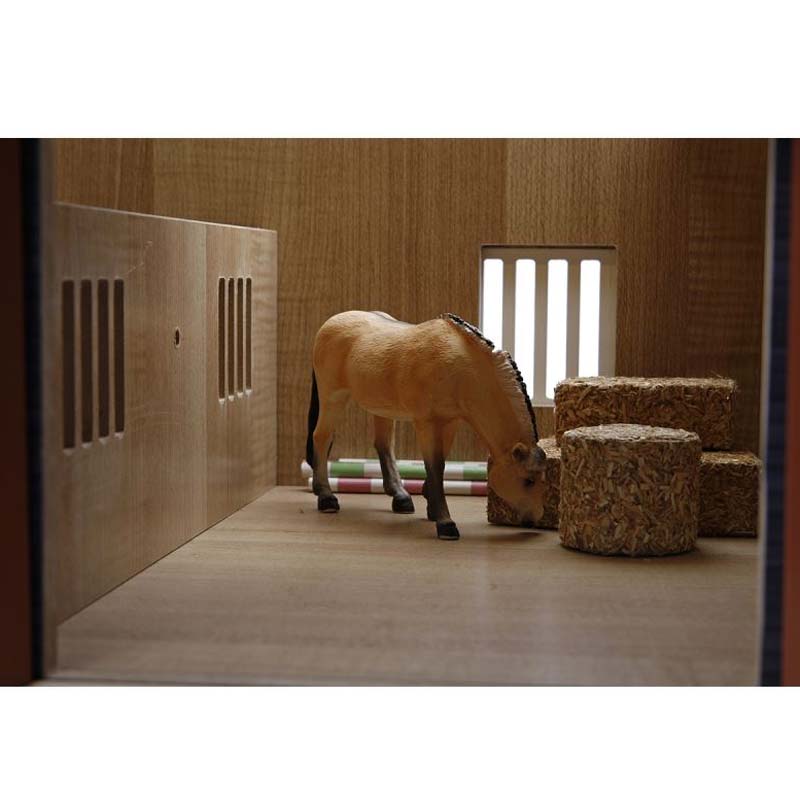 1/24 Horse Stable with 2 Stalls and Storage Room - Image 3