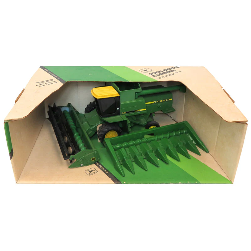 1/24 John Deere Titan Turbo Combine with Corn & Grain Headers, Made in the USA by ERTL