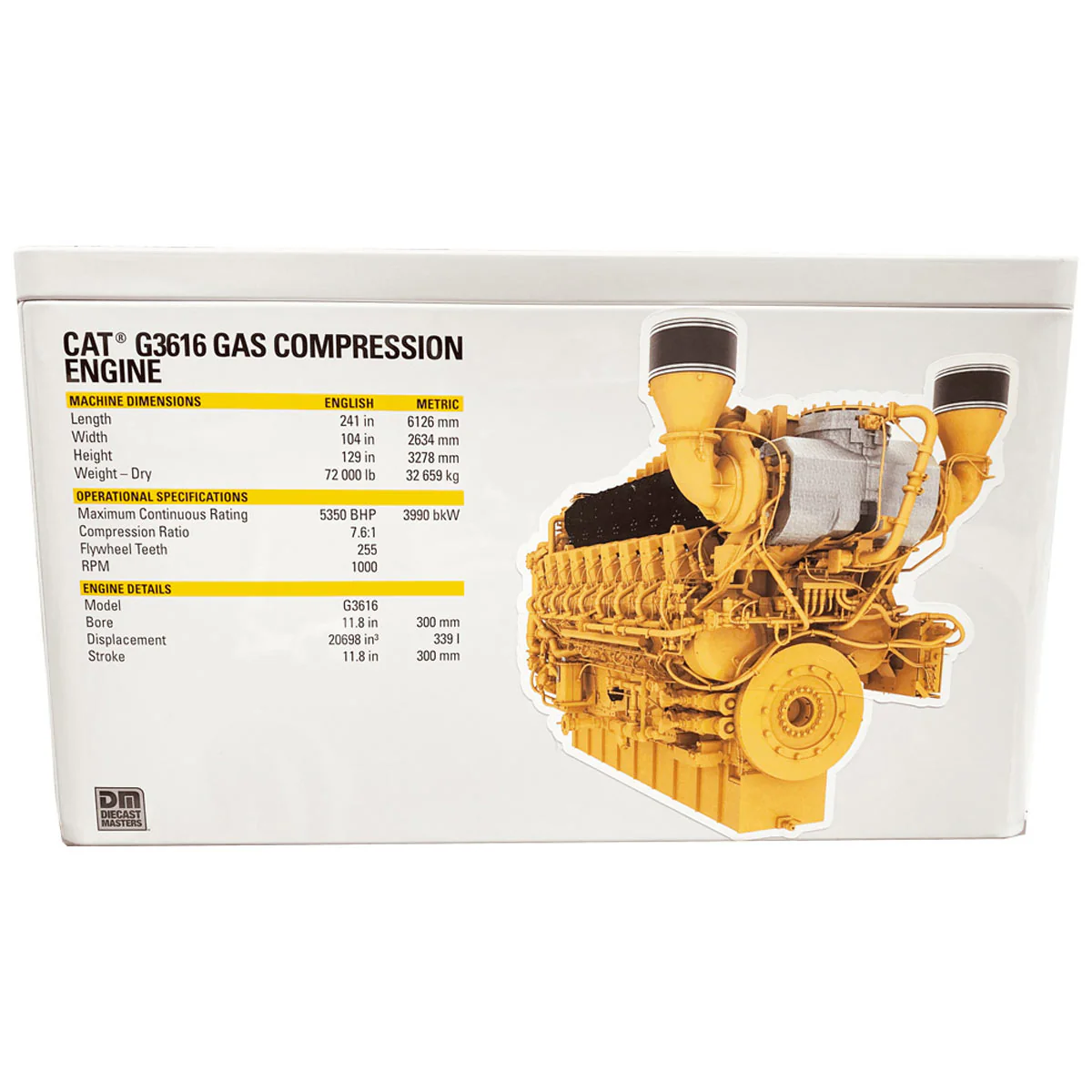 1/25 CAT G3616 A4 Gas Compression Engine - Image 7