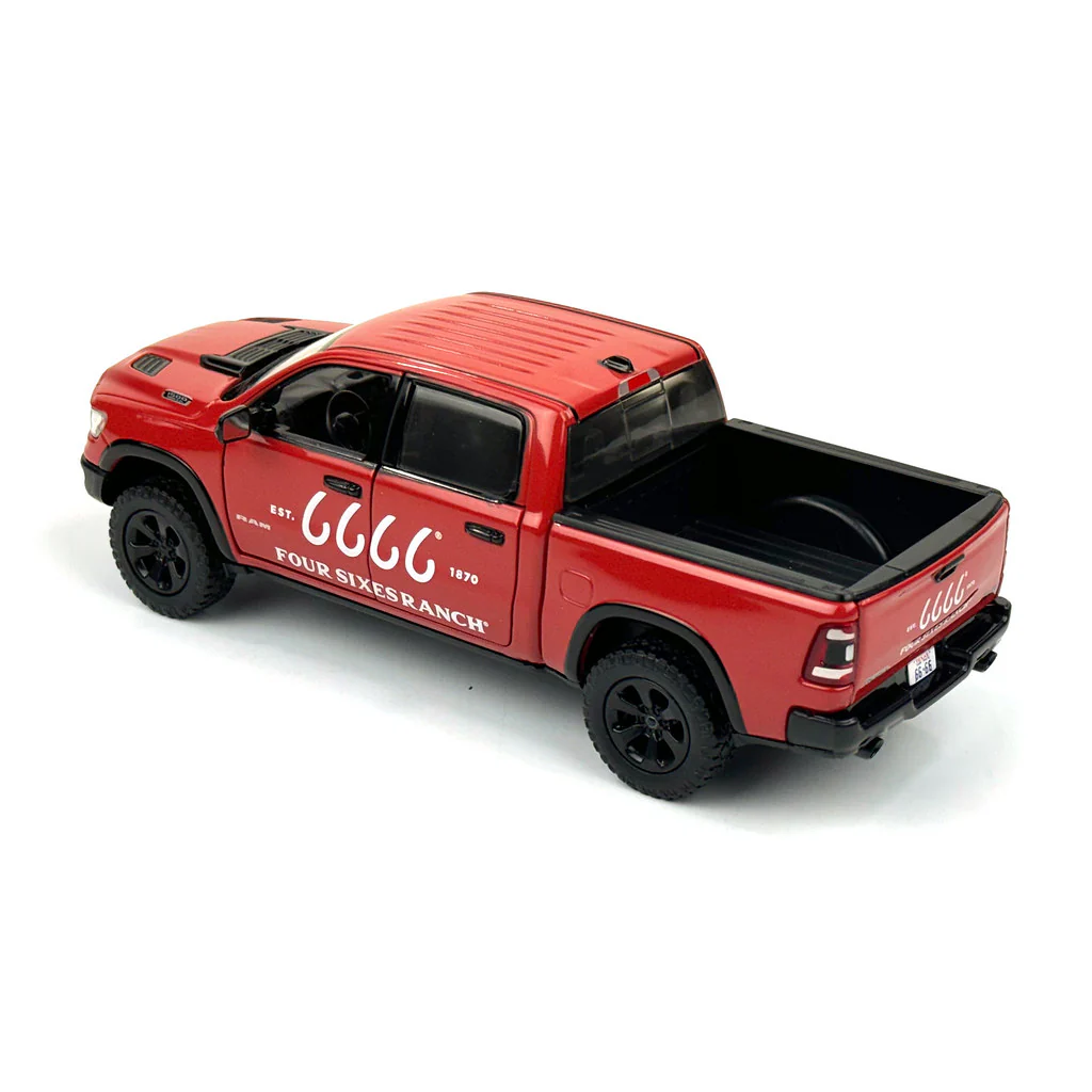 1/27 Four Sixes Ranch 2019 Ram 1500 Rebel Pickup Truck by Big Country Toys - Image 3