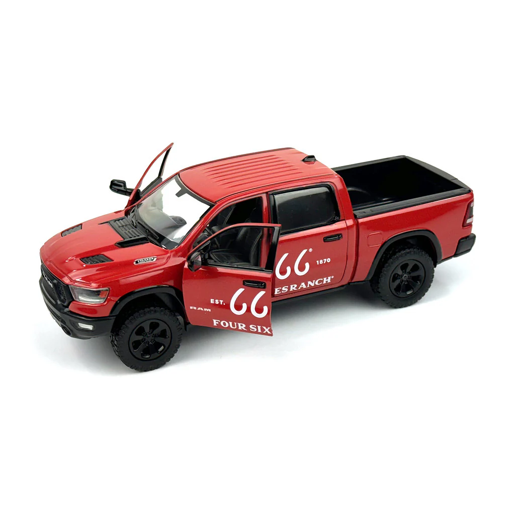 1/27 Four Sixes Ranch 2019 Ram 1500 Rebel Pickup Truck by Big Country Toys - Image 5