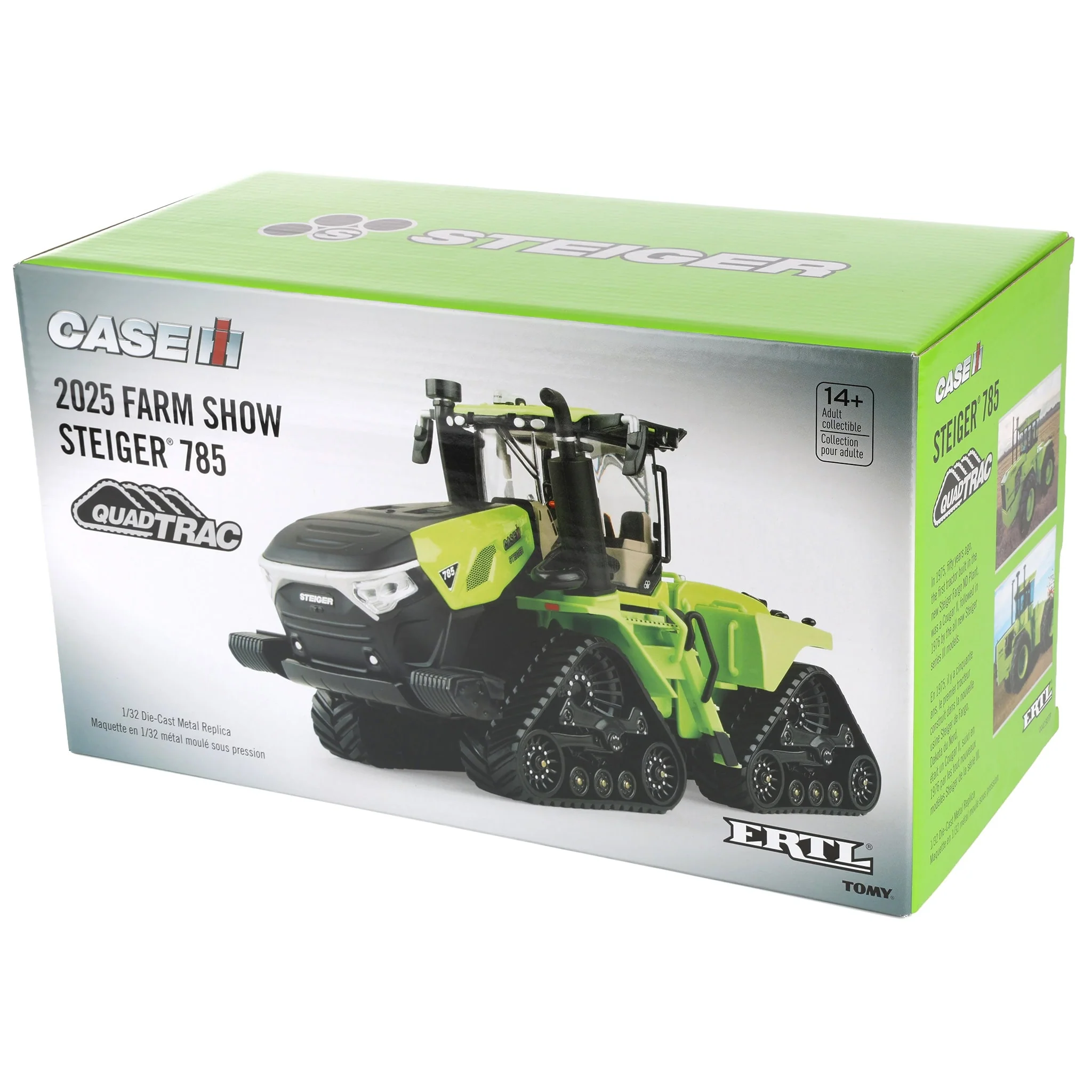 1/32 Case IH Steiger 785 Quadtrac Tractor by ERTL, 2025 Farm Show One-Time Production - Image 9