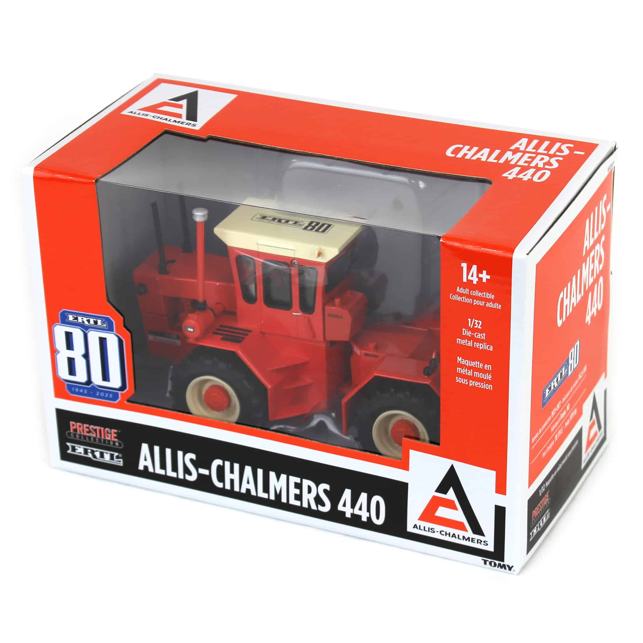 1/32 Allis Chalmers 440 4WD Tractor, ERTL 80th Anniversary, Prestige Collection - Image 6