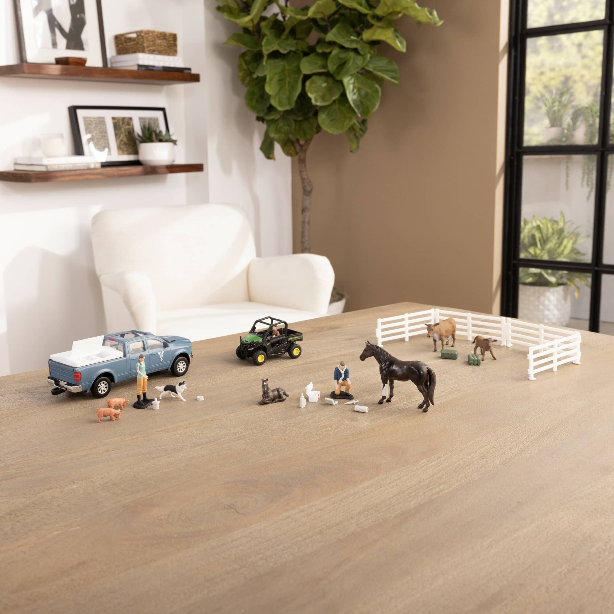 1/32 30-Piece Veterinarian Set with John Deere Gator - Image 11