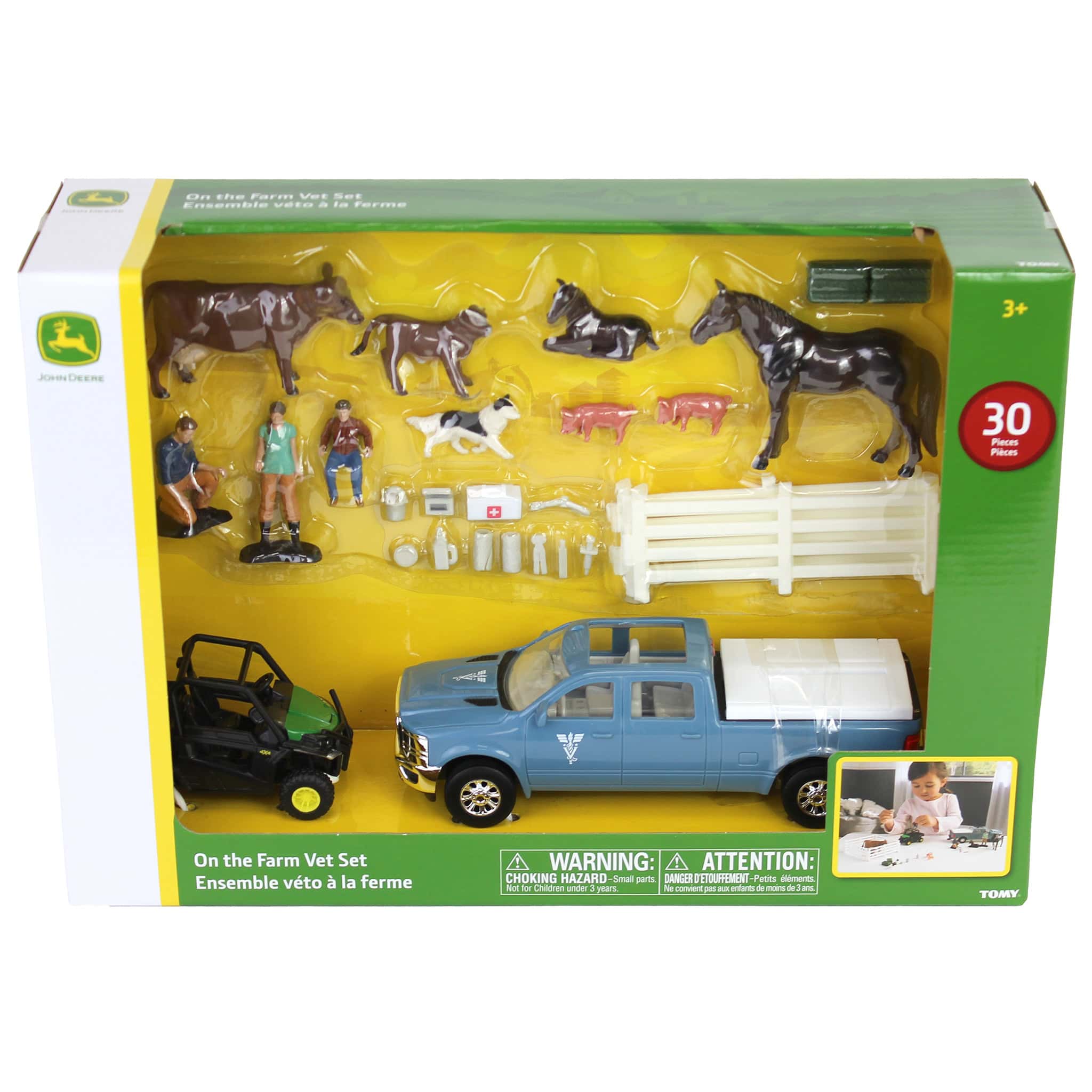 1/32 30-Piece Veterinarian Set with John Deere Gator - Image 12