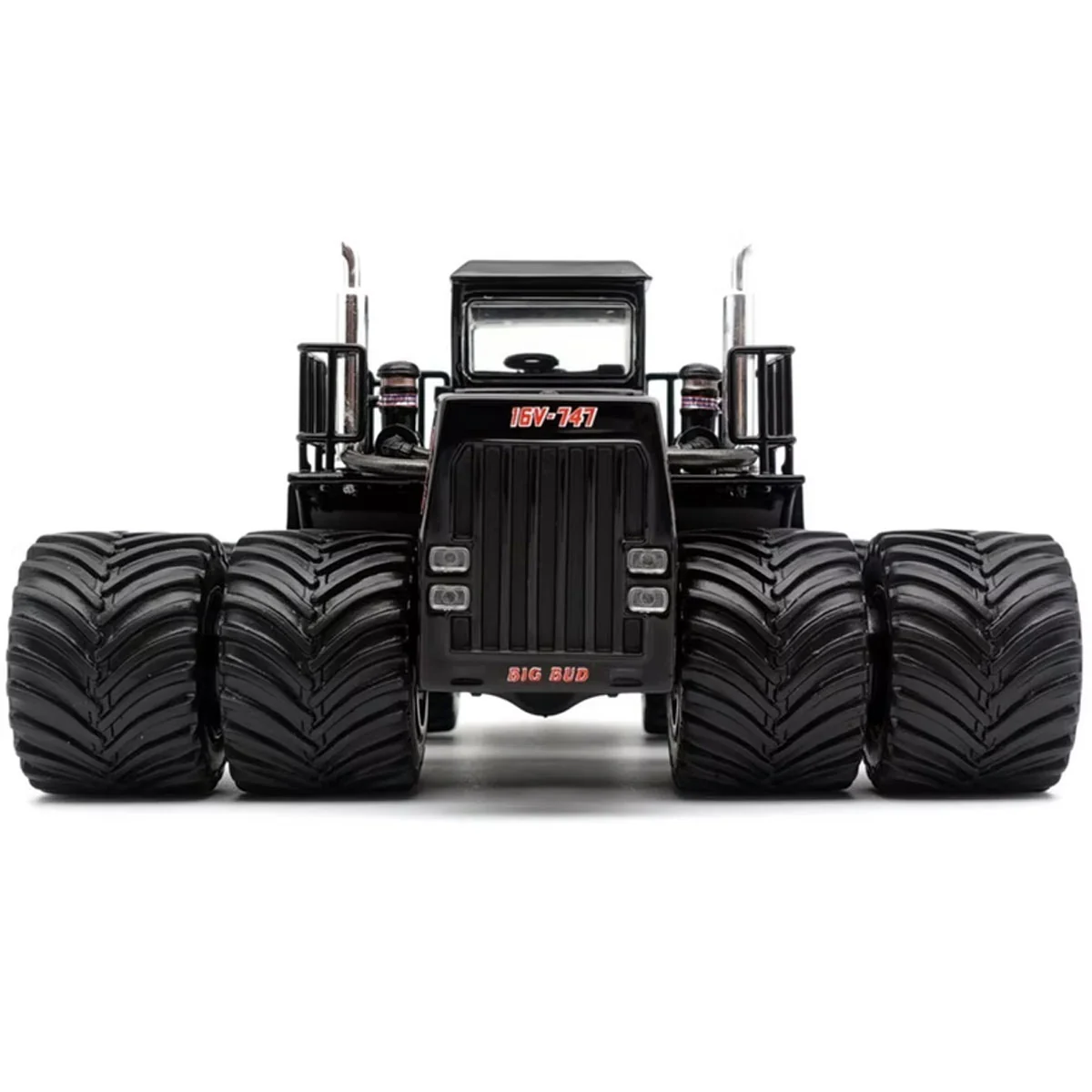 1/32 Black Big Bud 16V-747 4WD Tractor with Titan LSW Tires by First Gear - Image 7