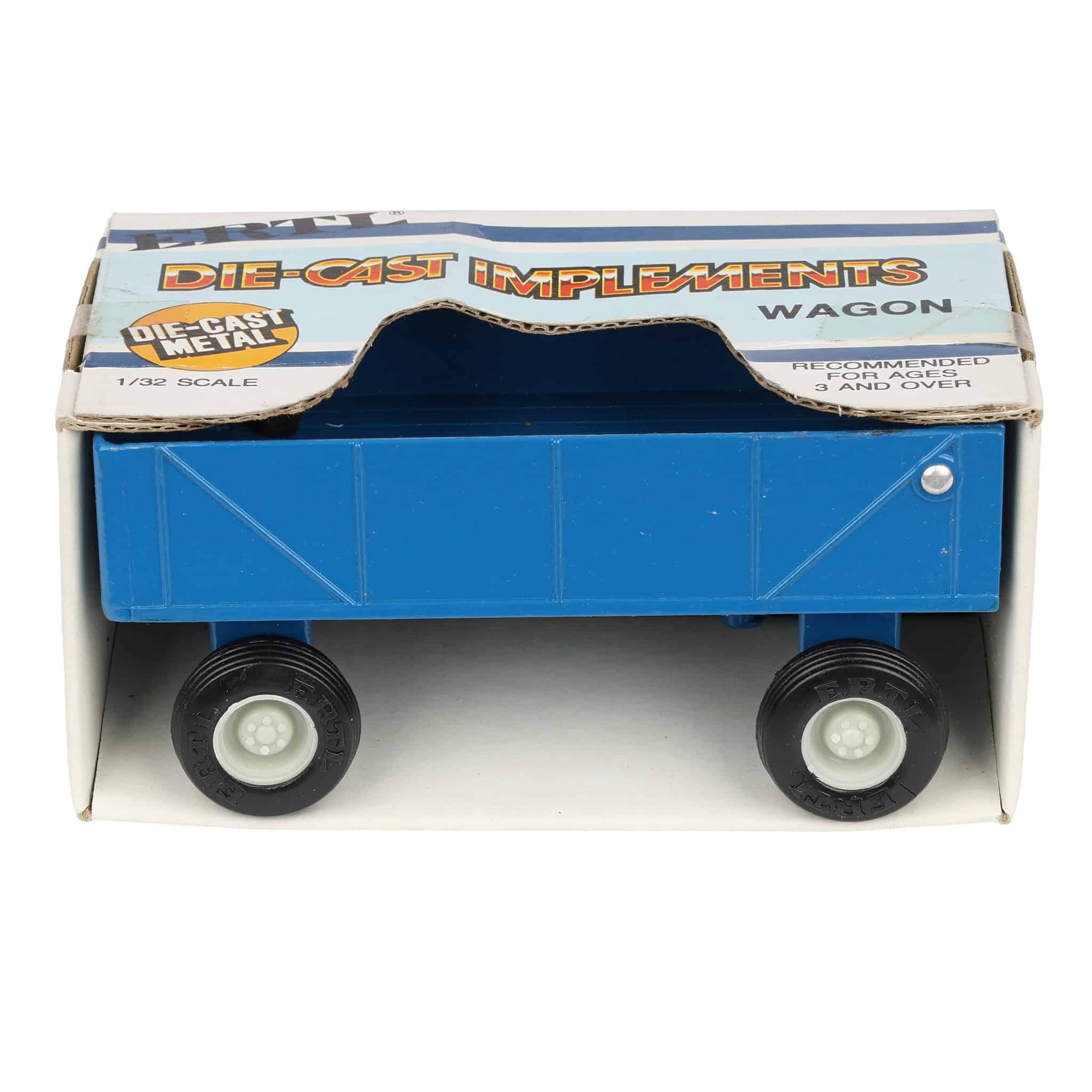 1/32 Blue Farm Wagon by ERTL - Image 5