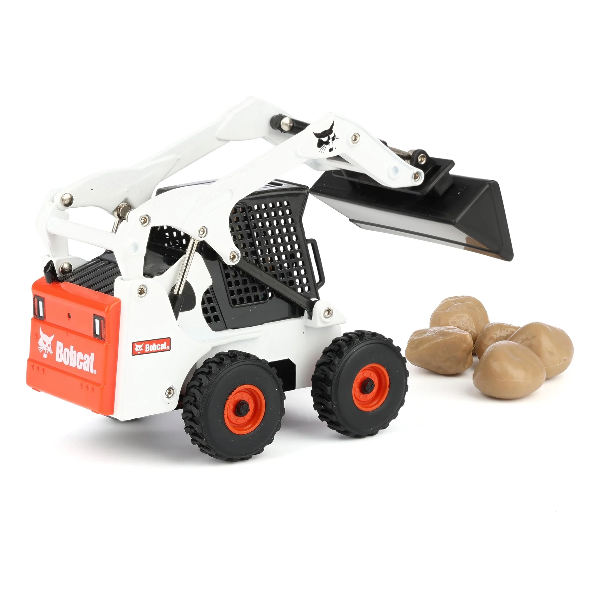 1/32 Bobcat Skid Steer Construction Play Set with 20 Pieces by ERTL - Image 4