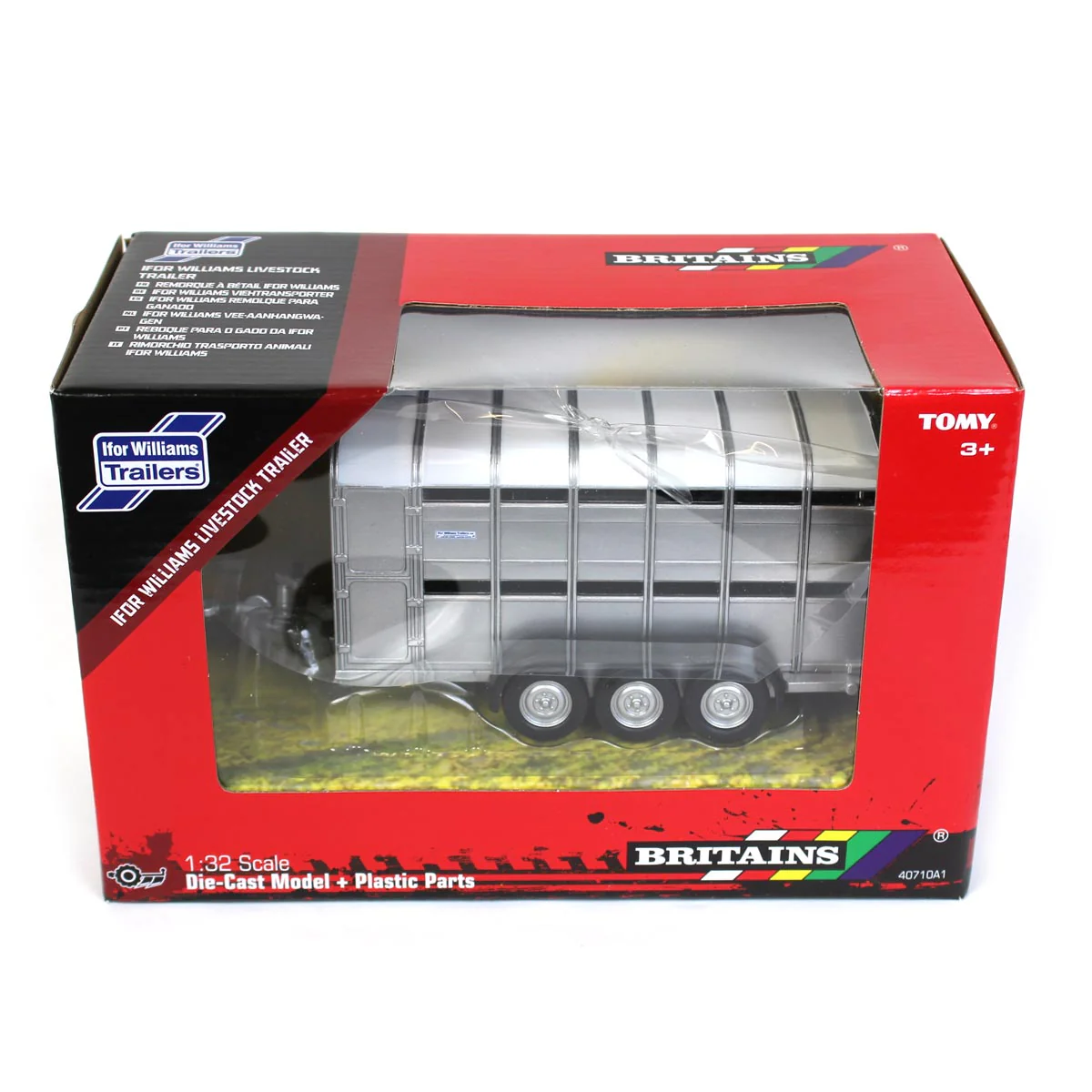 1/32 Britains Ifor Williams Livestock Trailer - Image 5