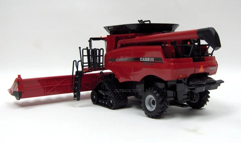 1/32 Case IH 9120 Tracked Combine with Corn & Grain Heads, ERTL Prestige Collection - Image 6