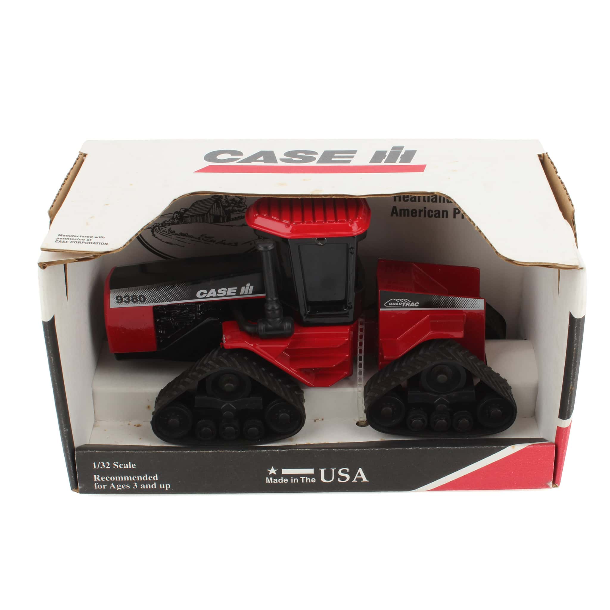 1/32 Case IH 9380 Quadtrac, Made in the USA by Scale Models - Damaged Item