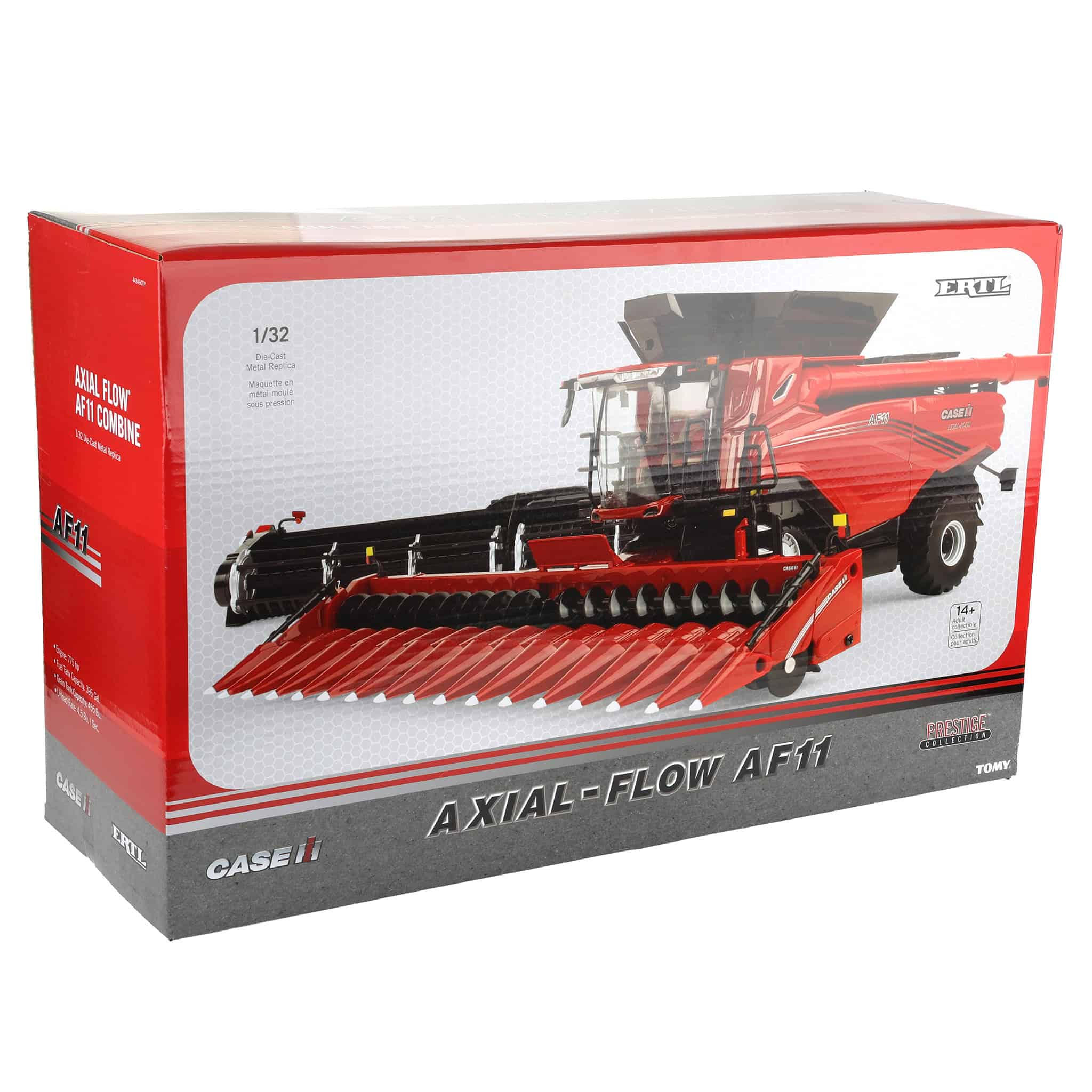 1/32 Case IH AF11 Tracked Combine with Corn & Draper Heads, Introduction Edition - Image 14