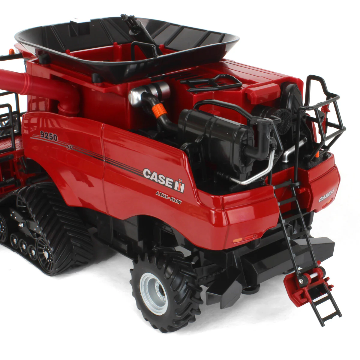 1/32 Case IH AFS Connect 9250 Tracked Combine with Corn & Grain Heads, ERTL Prestige Collection - Image 4