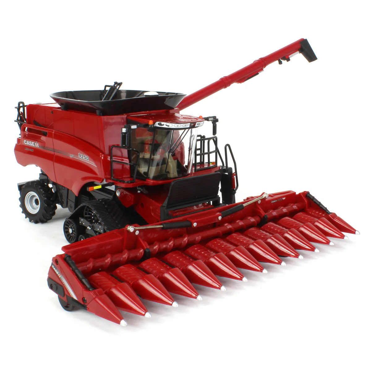 1/32 Case IH AFS Connect 9250 Tracked Combine with Corn & Grain Heads, ERTL Prestige Collection - Image 6