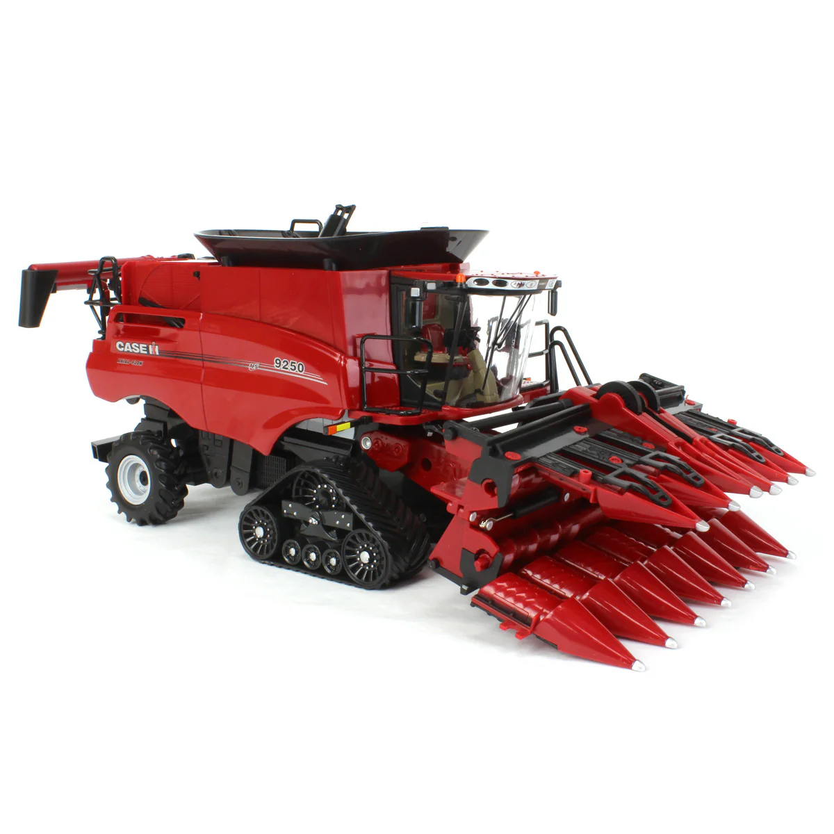1/32 Case IH AFS Connect 9250 Tracked Combine with Corn & Grain Heads, ERTL Prestige Collection - Image 8