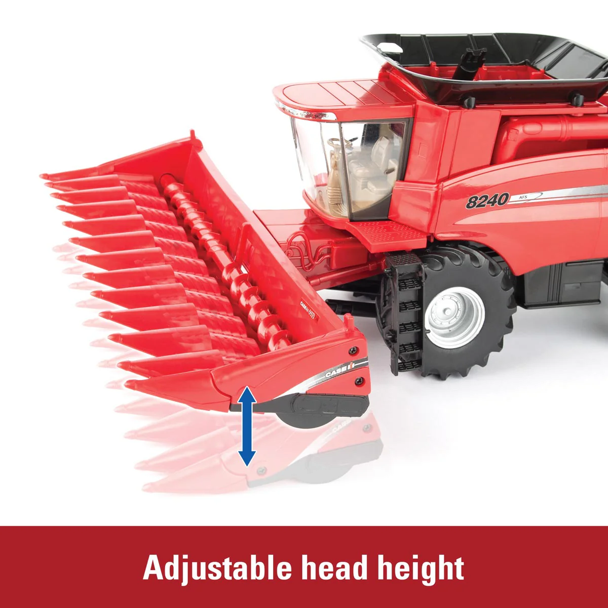 1/32 Case IH Harvesting Set by ERTL with Magnum 380 Tractor, Grain Cart & 8230 Combine - Image 2