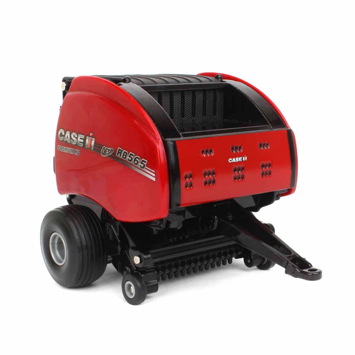 1/32 Case IH RB565 Round Baler with 6 Round Bales by ERTL - Image 3