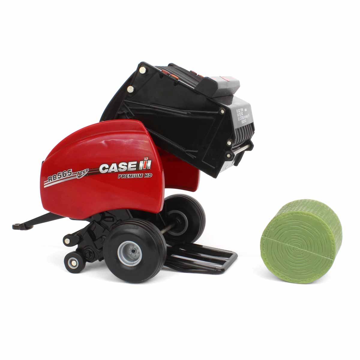 1/32 Case IH RB565 Round Baler with 6 Round Bales by ERTL - Image 6