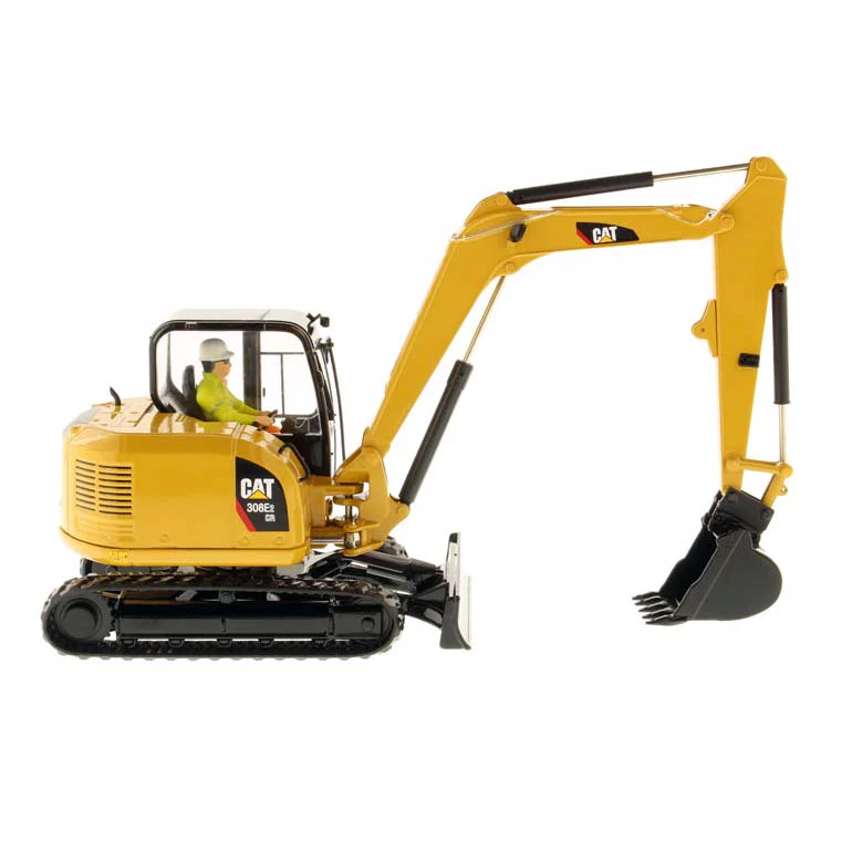 1/32 Caterpillar 308E2 CR SB Mini Hydraulic Excavator with Tools - Image 3