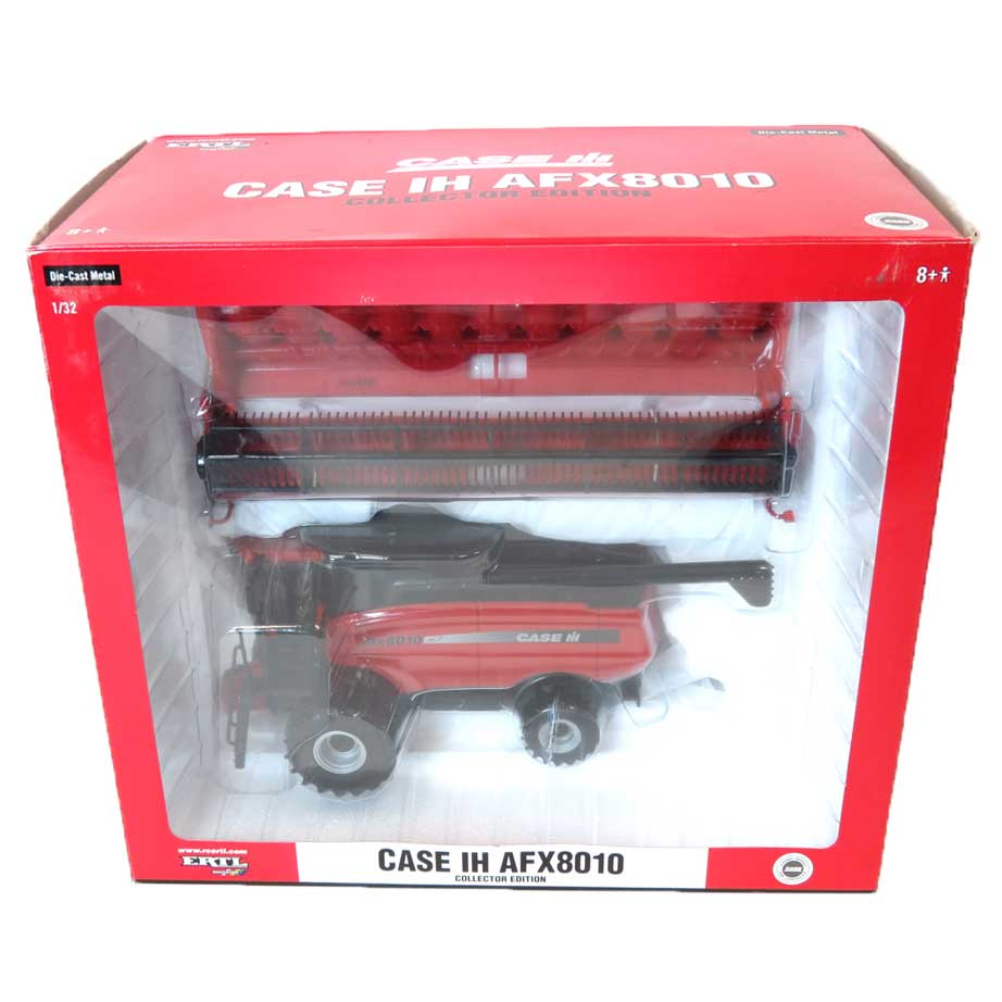 1/32 Case IH AFX8010 Combine with Corn and Grain Headers, Collector Edition by ERTL