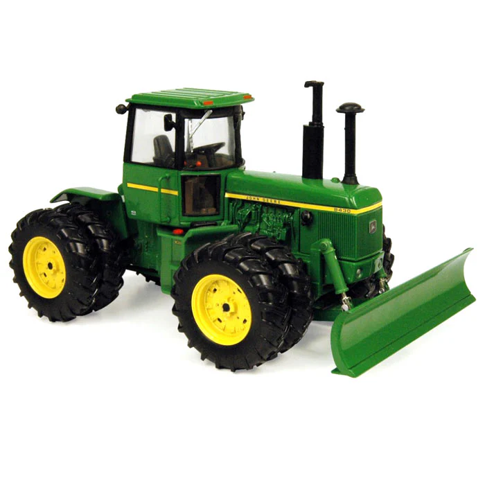 1/32 John Deere 8430 4 Wheel Drive Articulating Tractor with Duals, Blade and DVD, Collector Edition by ERTL