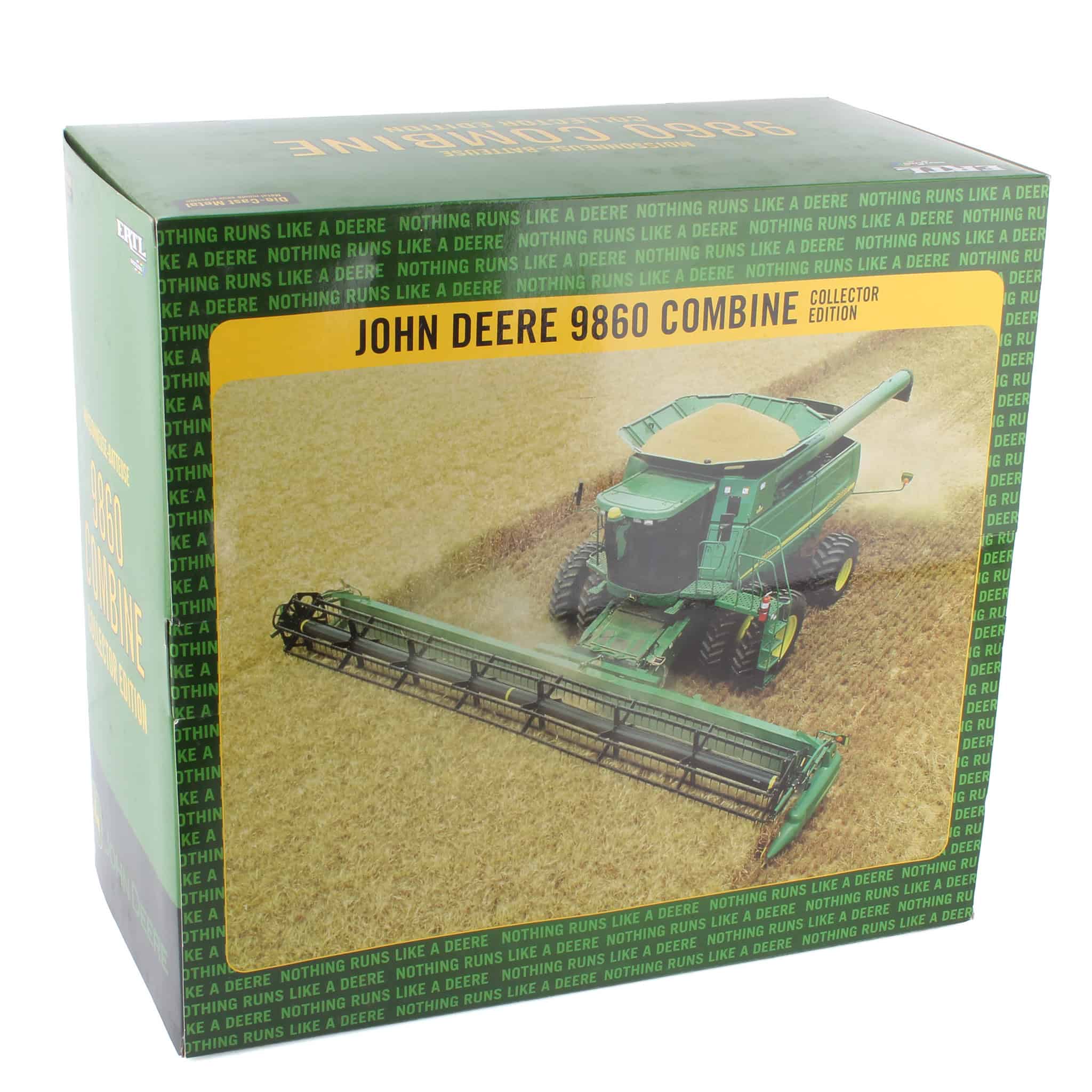 1/32 Collector Edition John Deere 9860 STS Combine with 2 Headers by ERTL - Image 3
