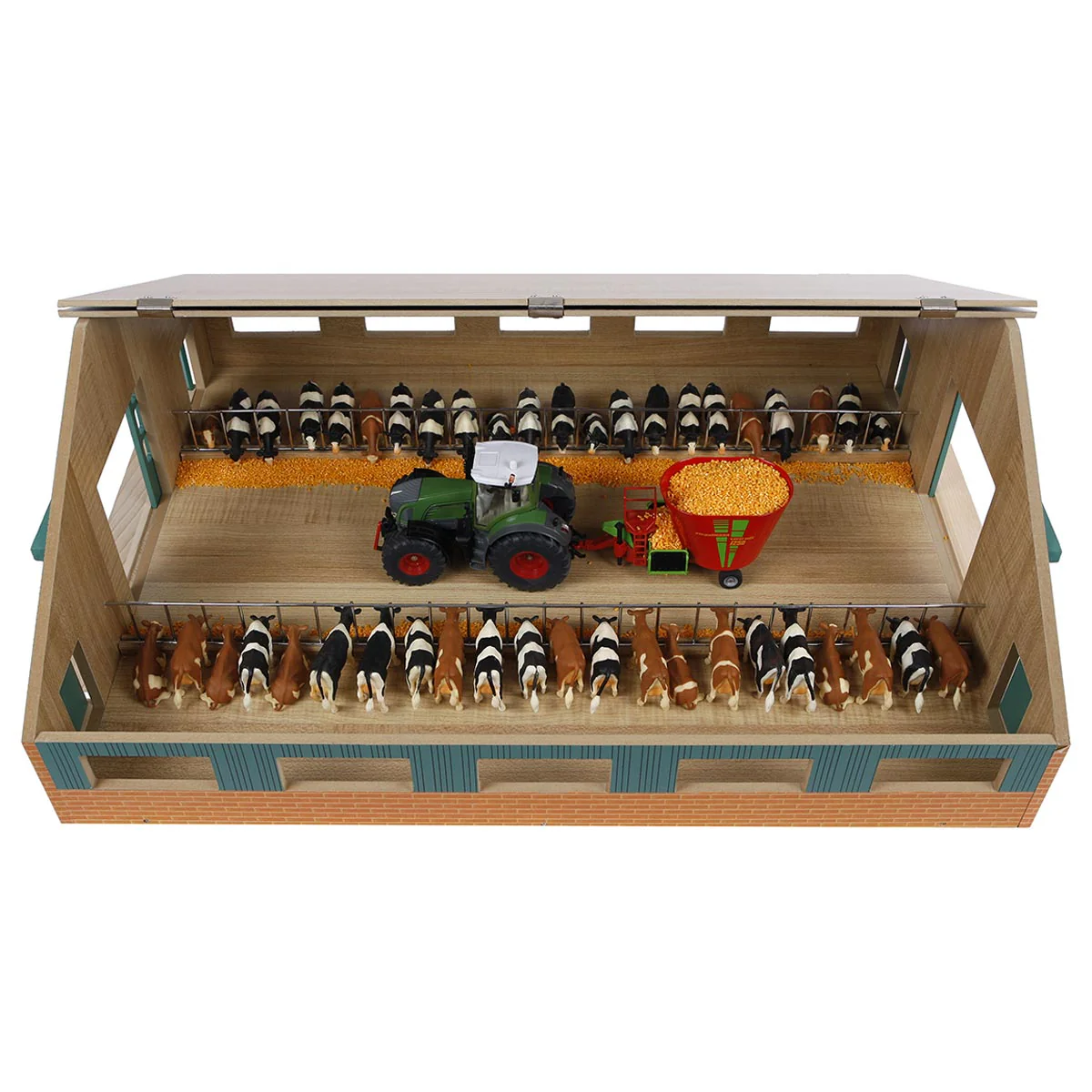 1/32 Deluxe Cattle Barn with Feed Alley - Image 2
