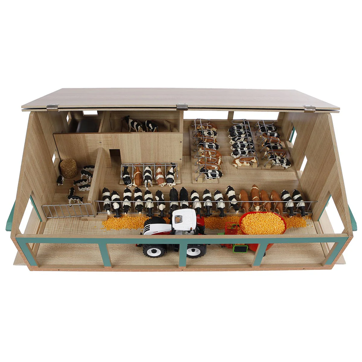 1/32 Deluxe Cattle Shed with Milking Parlour Set - Image 2