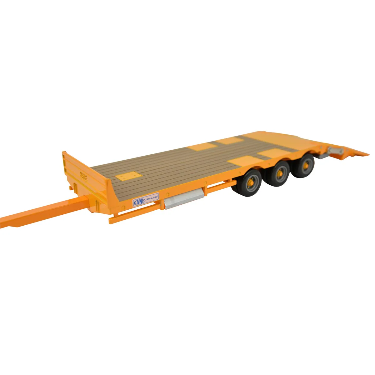 1/32 ERTL Kane Low Loader Yellow Trailer - Image 2