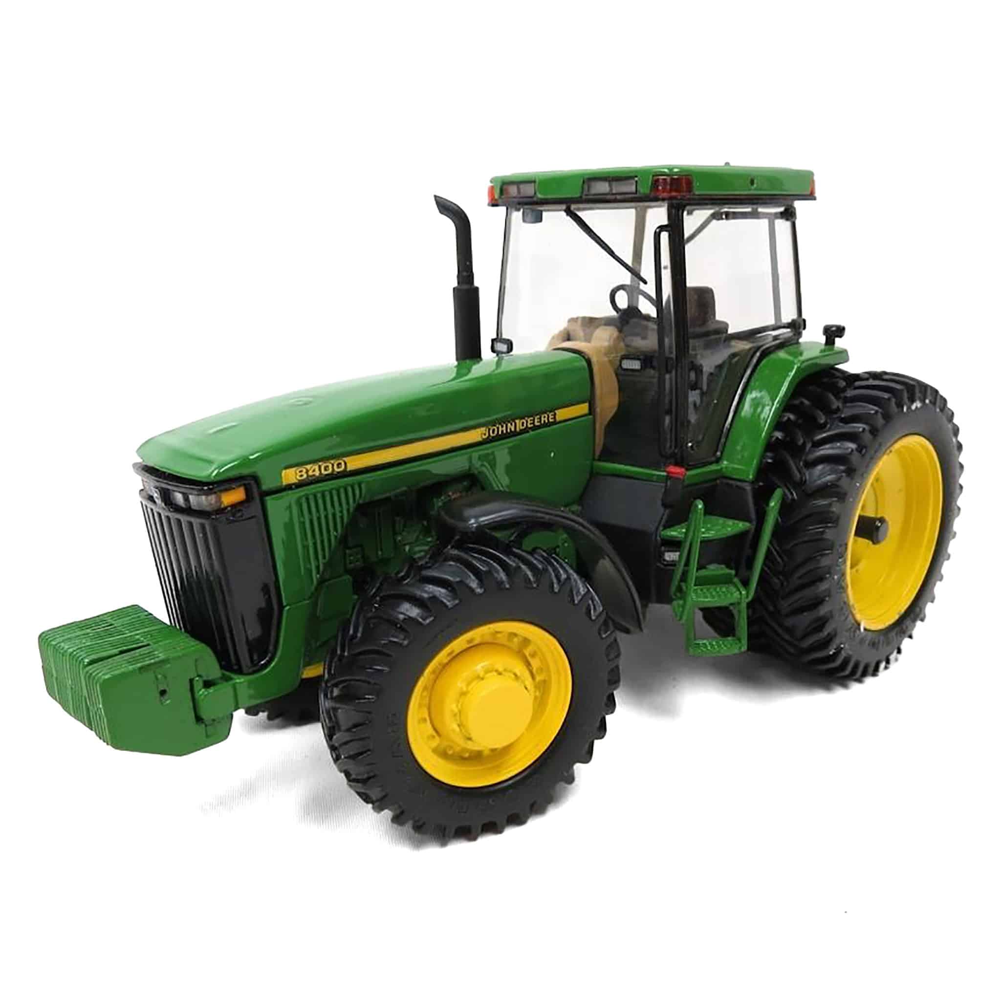1/32 John Deere 8400 Tractor with Yellow Decals, Precision Series #8 by ERTL - Image 2
