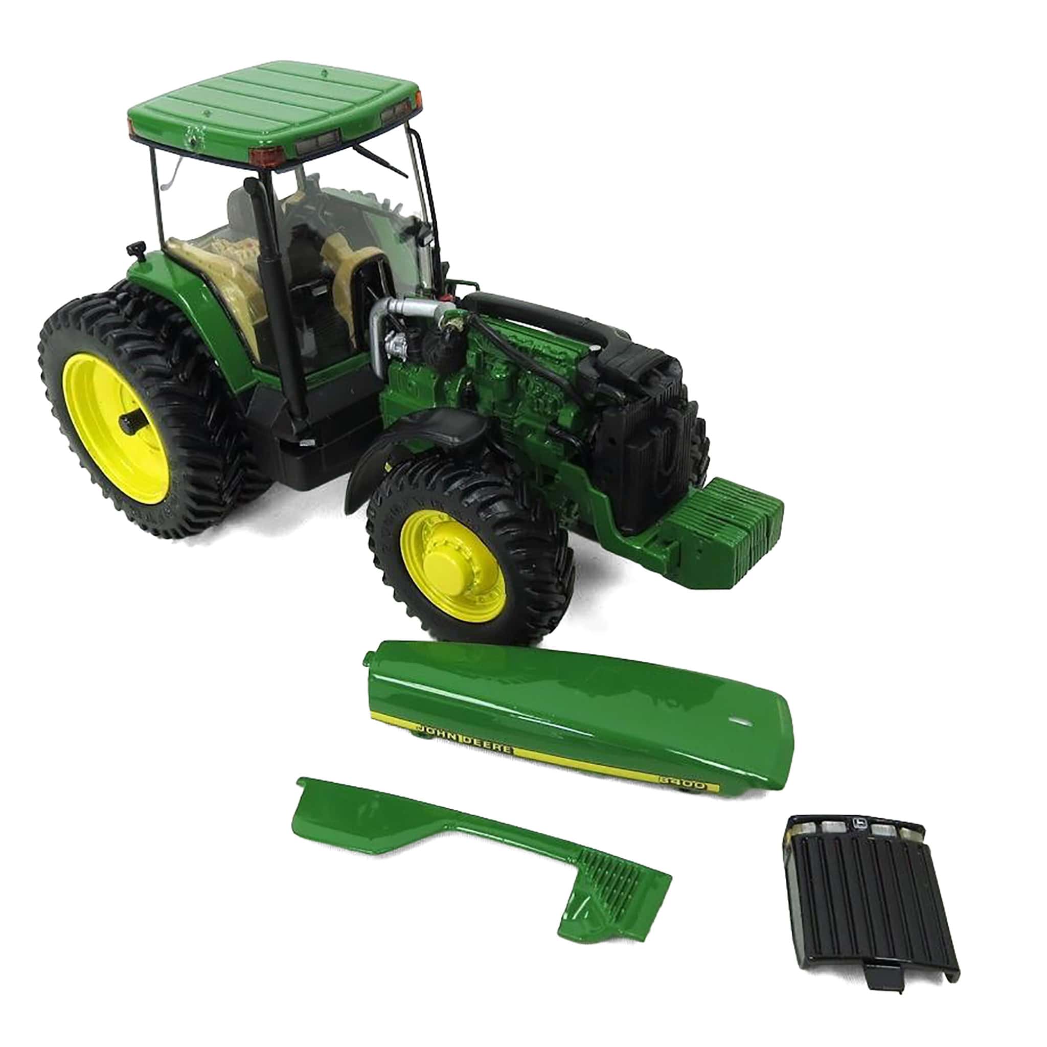 1/32 John Deere 8400 Tractor with Yellow Decals, Precision Series #8 by ERTL - Image 4