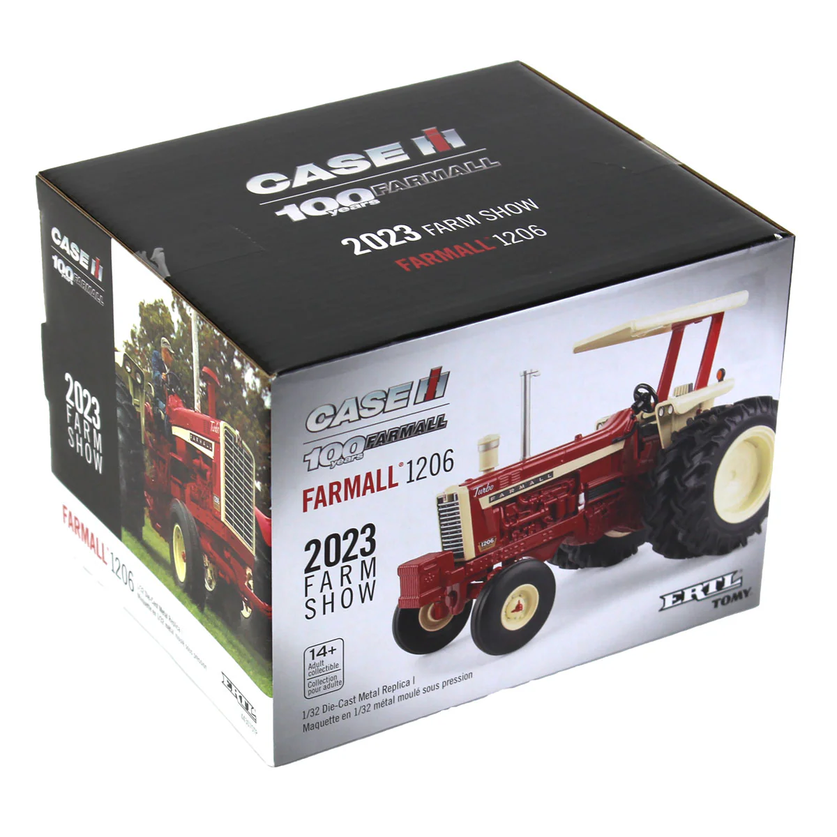 1/32 Farmall 1206 Tractor with ROPS, Rear Duals & 3-Point Hitch by ERTL, 2023 Farm Show - Image 5