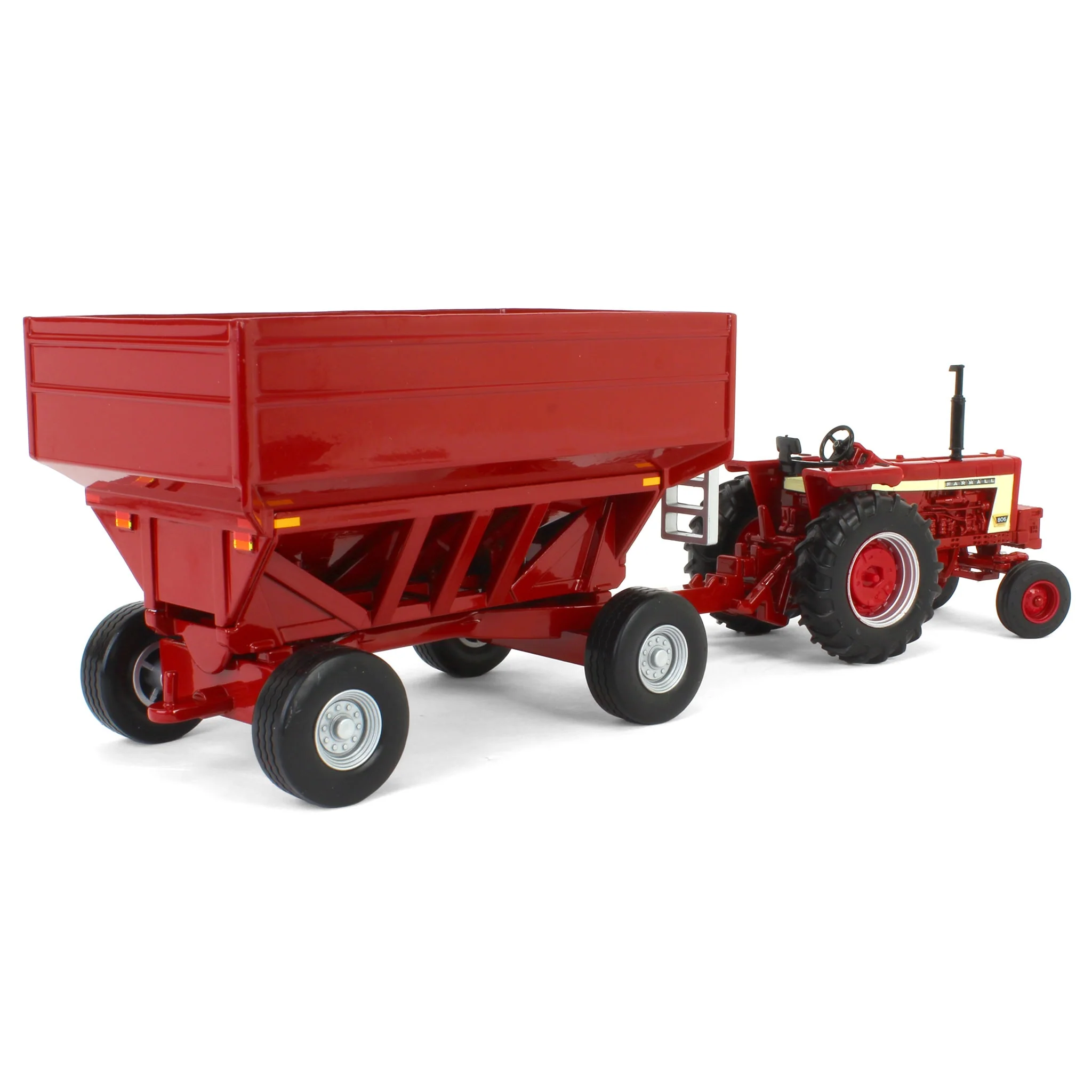 1/32 Farmall 806 Tractor with Gravity Wagon by ERTL - Image 3
