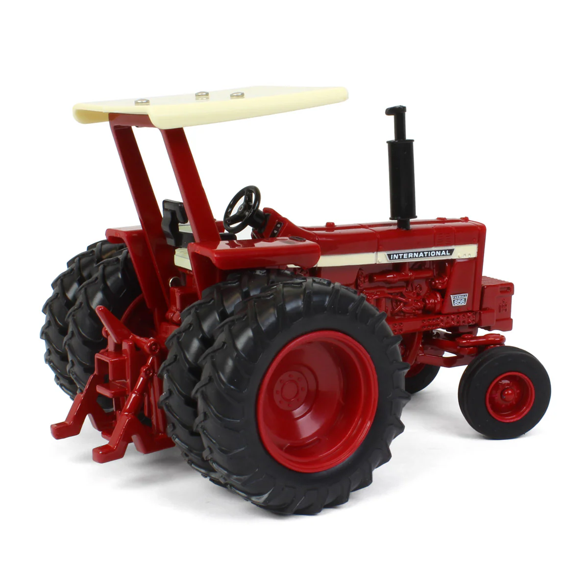 1/32 IH Farmall 856 Tractor with Wide Front, Duals, ROPS & Canopy by ERTL - Image 3