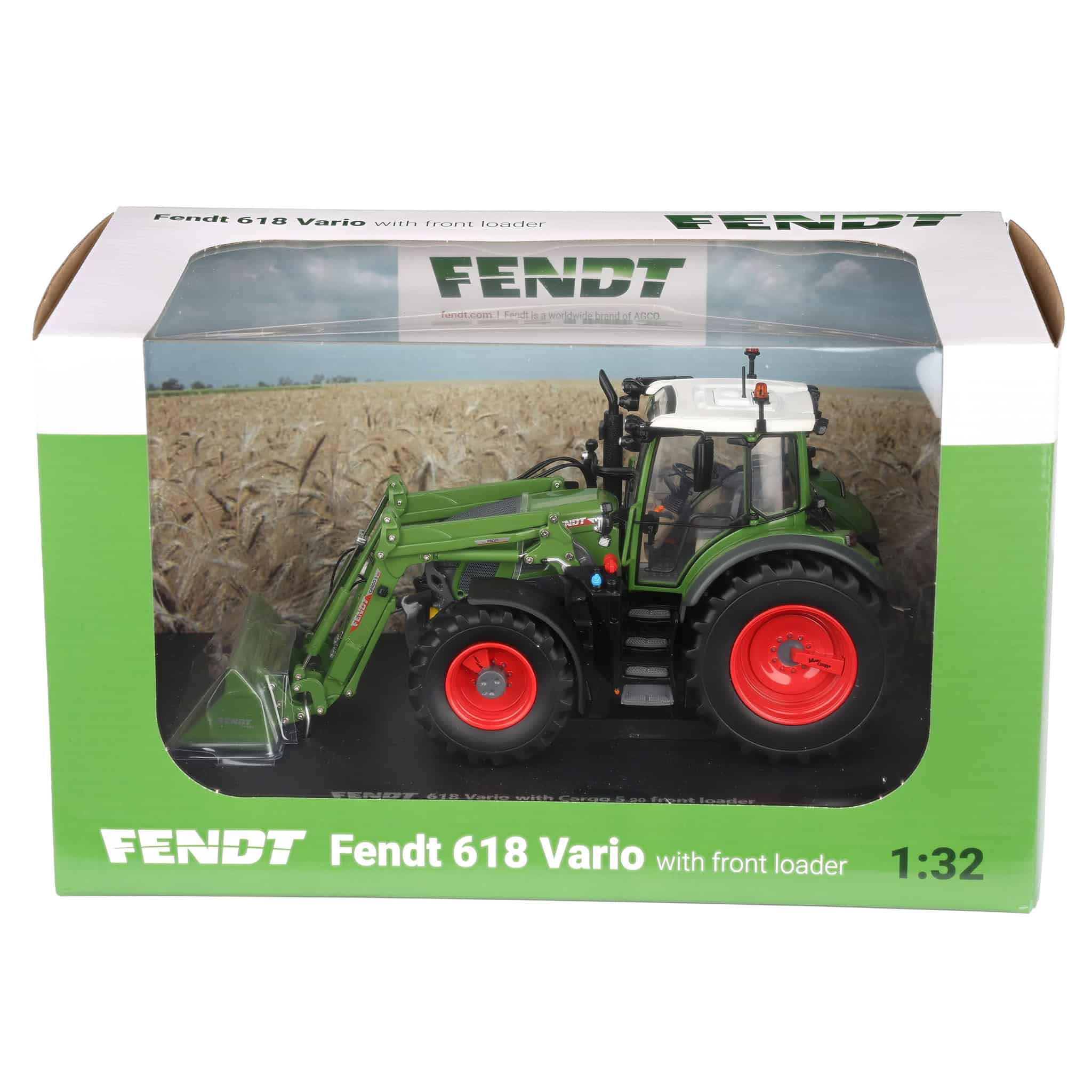1/32 Fendt 618 Vario Tractor with Cab & Front Loader by Universal Hobbies - Image 3