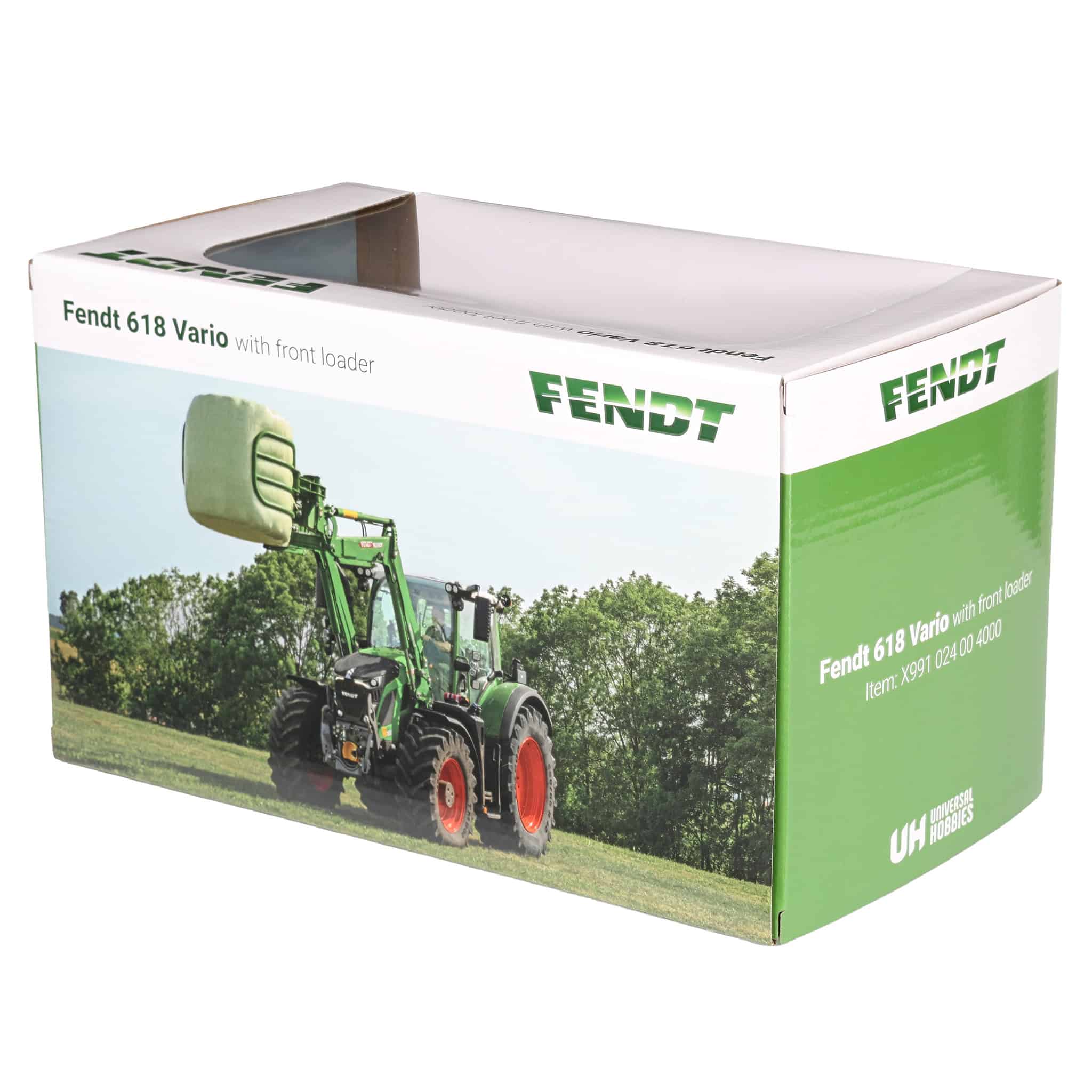 1/32 Fendt 618 Vario Tractor with Cab & Front Loader by Universal Hobbies - Image 4