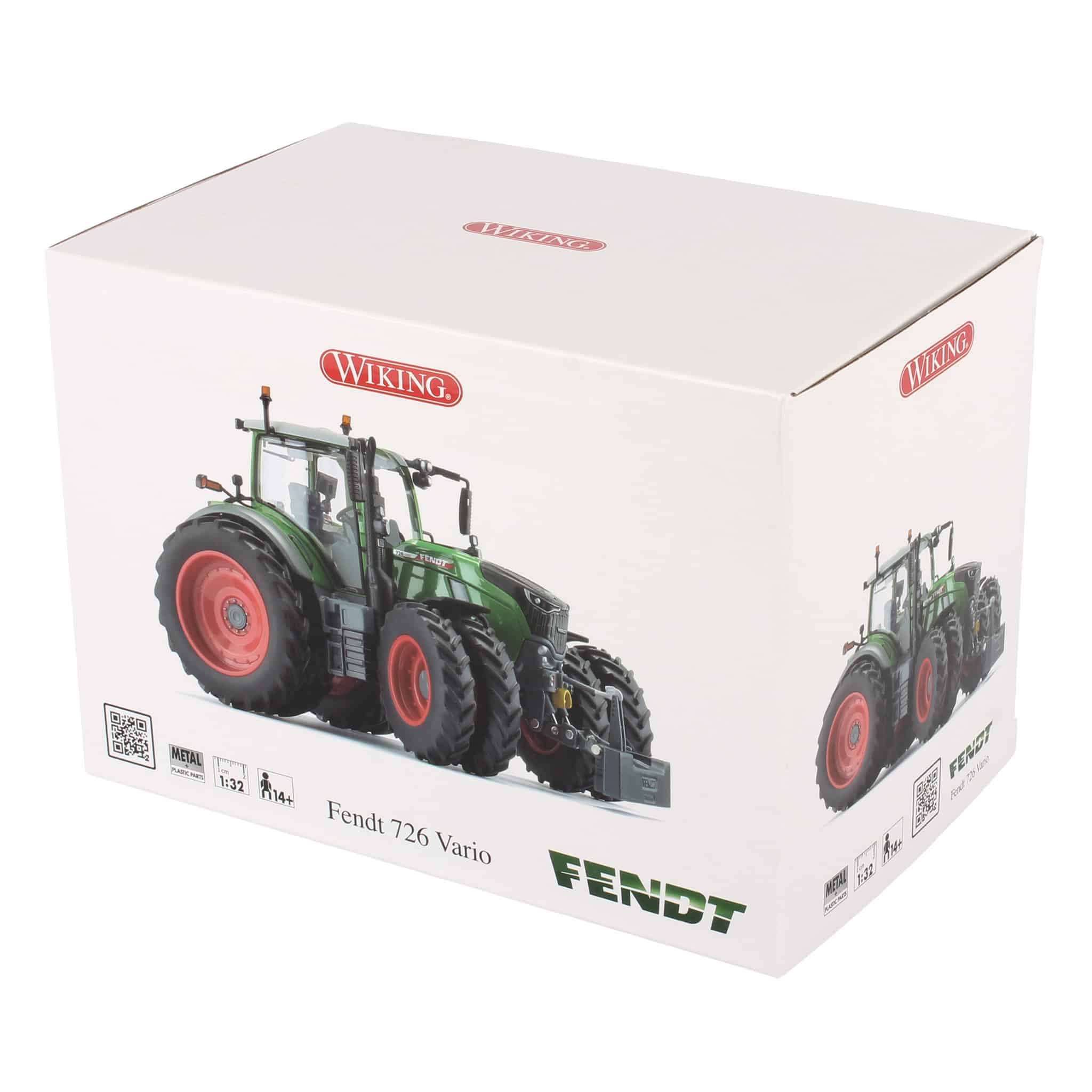 1/32 Fendt 726 Vario Tractor with Front and Rear Duals by Wiking - Image 6
