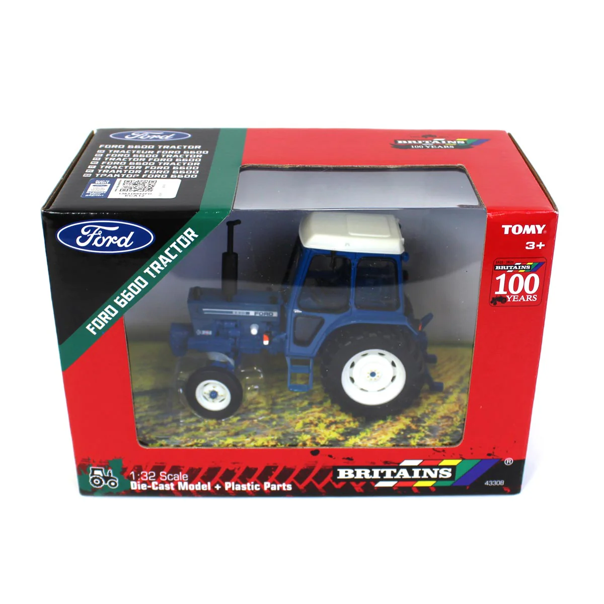1/32 Ford 6600 2WD Tractor with Cab by ERTL - Image 6