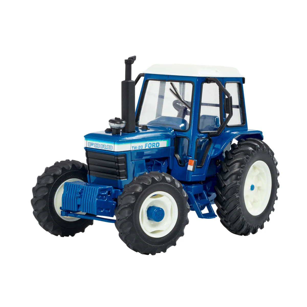 1/32 Ford TW-20 Tractor with Cab & MFD by Britains - Image 2