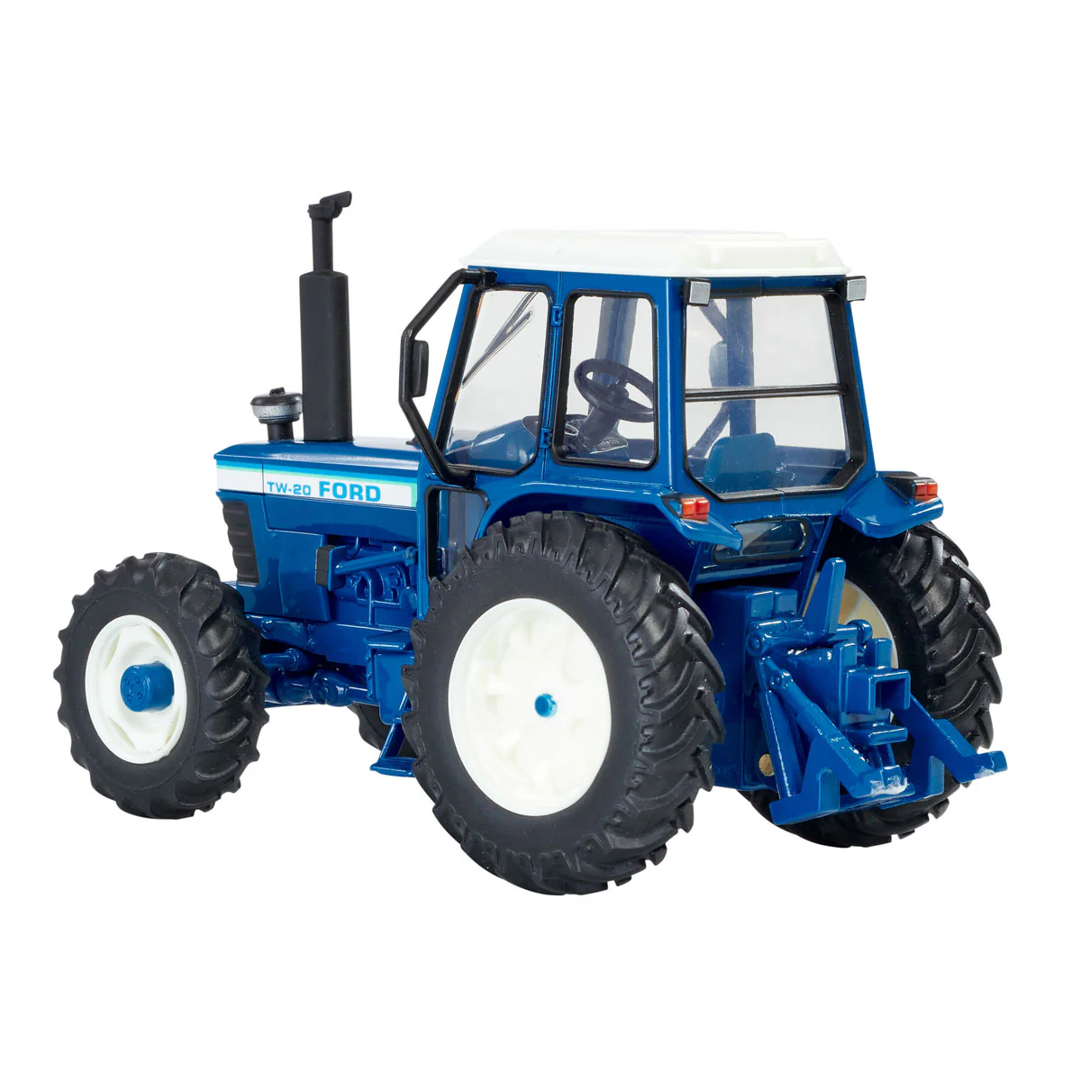 1/32 Ford TW-20 Tractor with Cab & MFD by Britains - Image 3