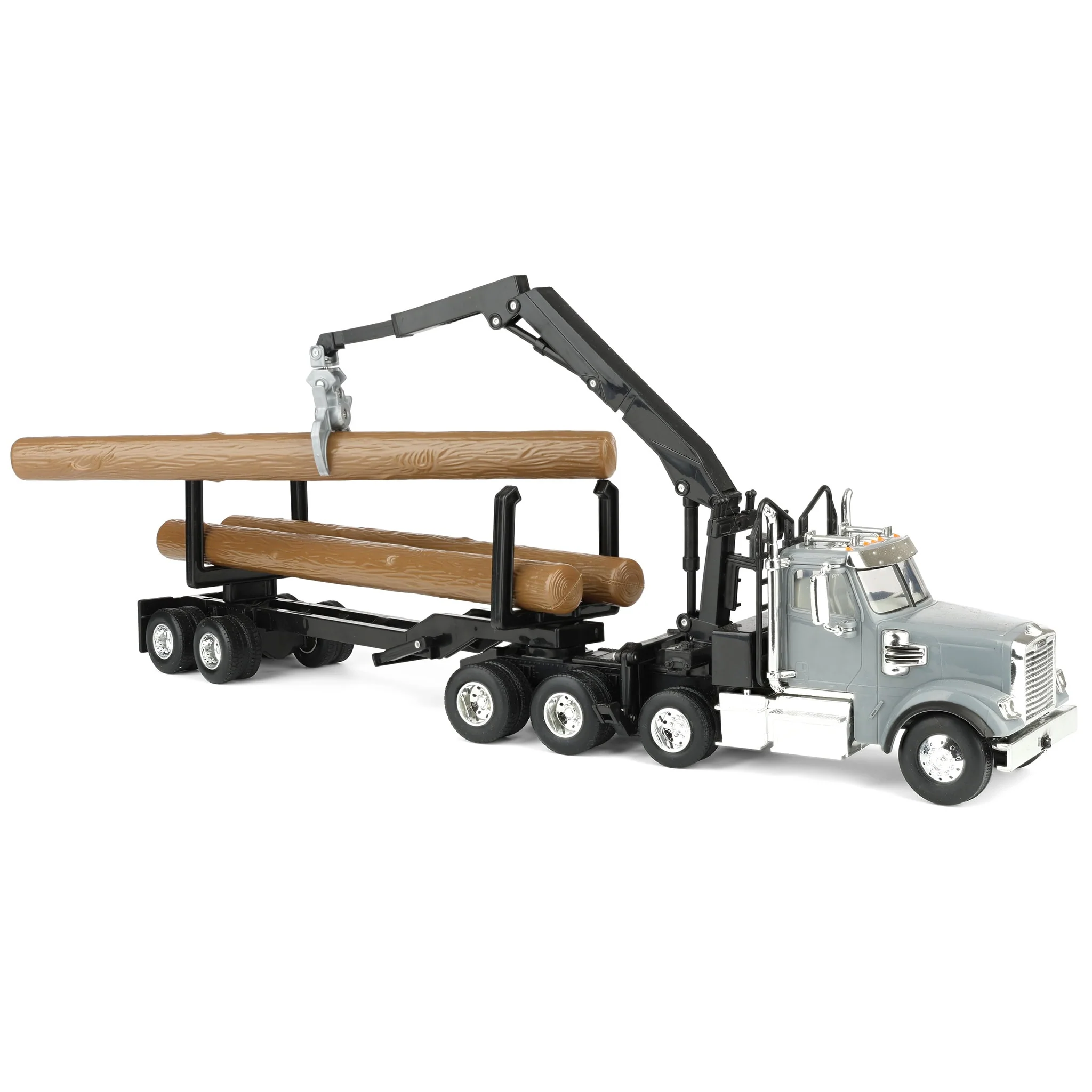 1/32 Freightliner 122SD Logging Truck with 3 Logs by ERTL - Image 2