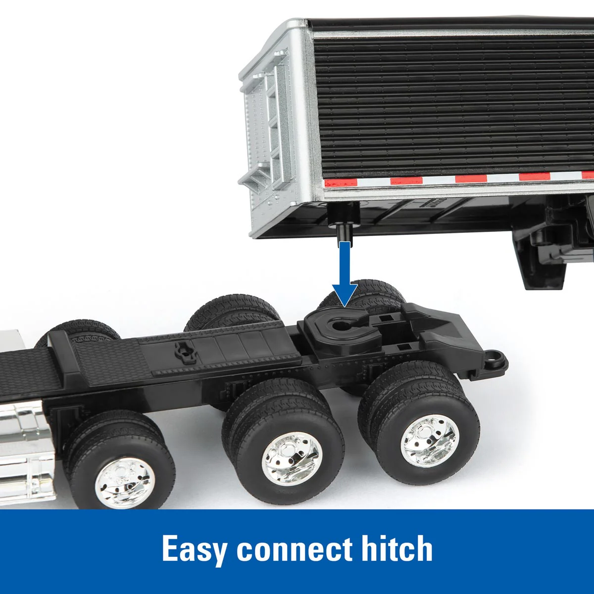 1/32 Freightliner 122SD Semi Truck with Grain Trailer by ERTL - Image 3