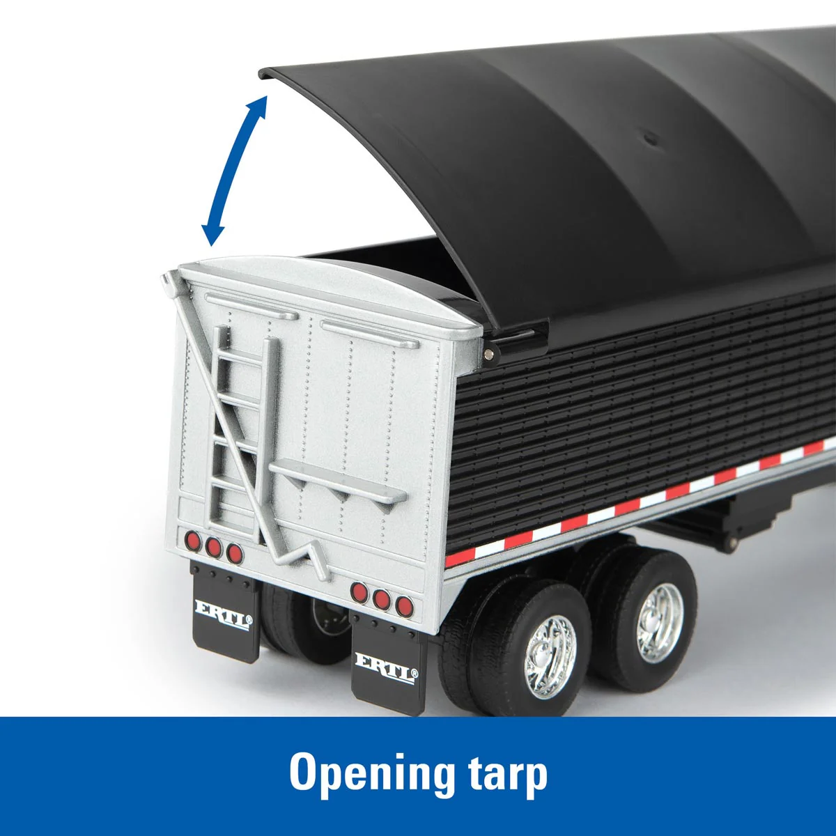 1/32 Freightliner 122SD Semi Truck with Grain Trailer by ERTL - Image 4