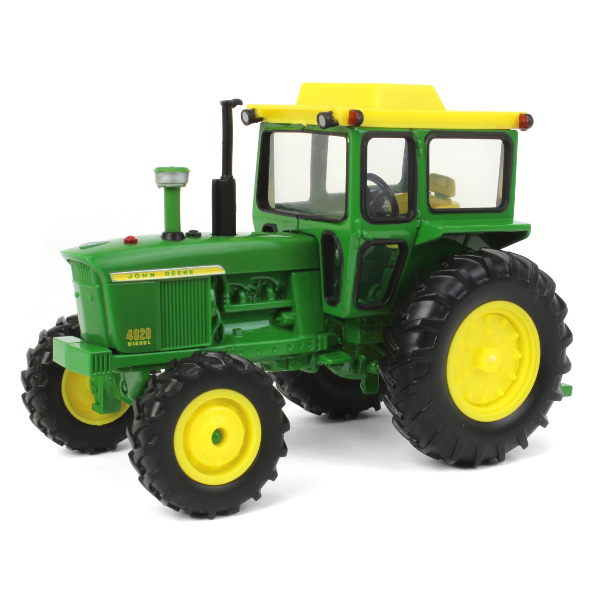 1/32 John Deere 4020 Tractor with Cab & FWA, ERTL Replica Play