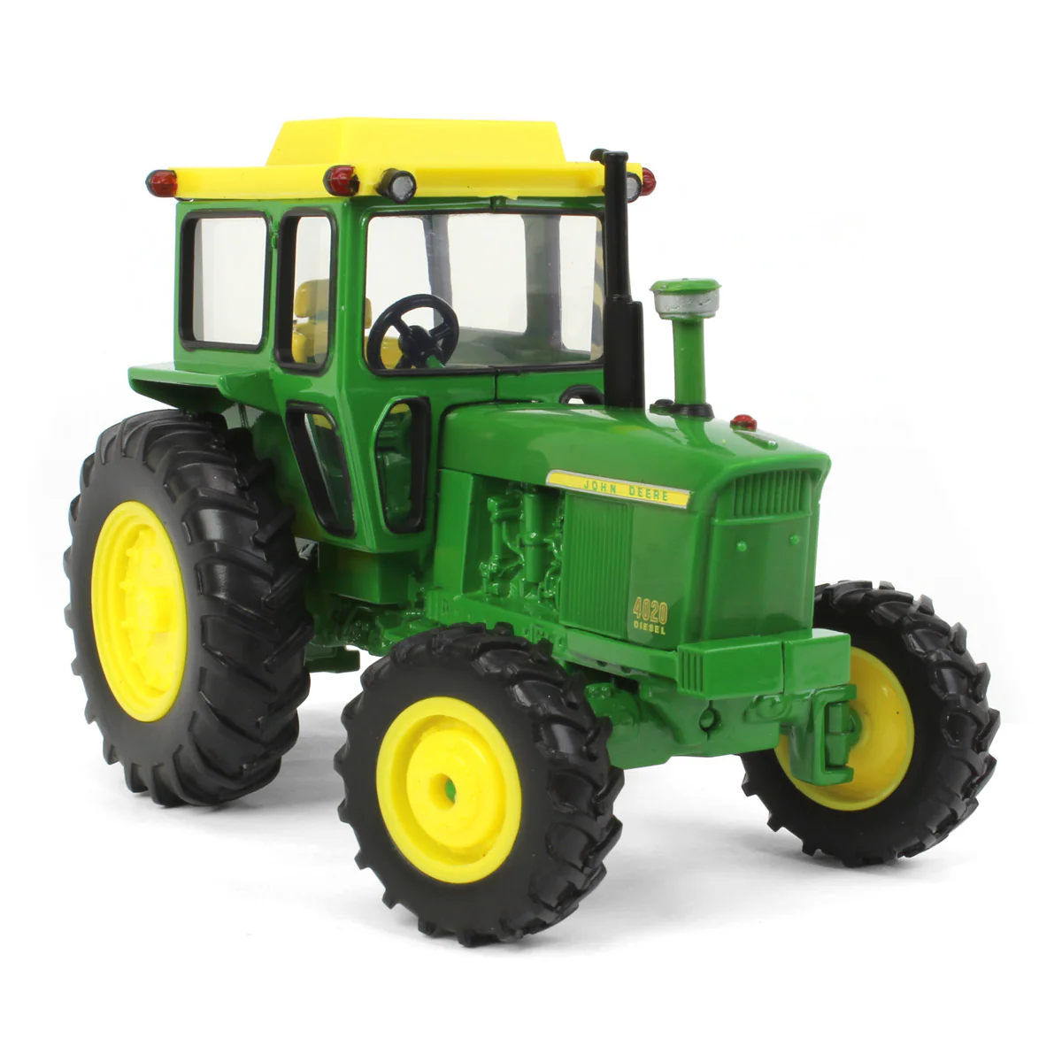 1/32 John Deere 4020 Tractor with Cab & FWA, ERTL Replica Play - Image 2