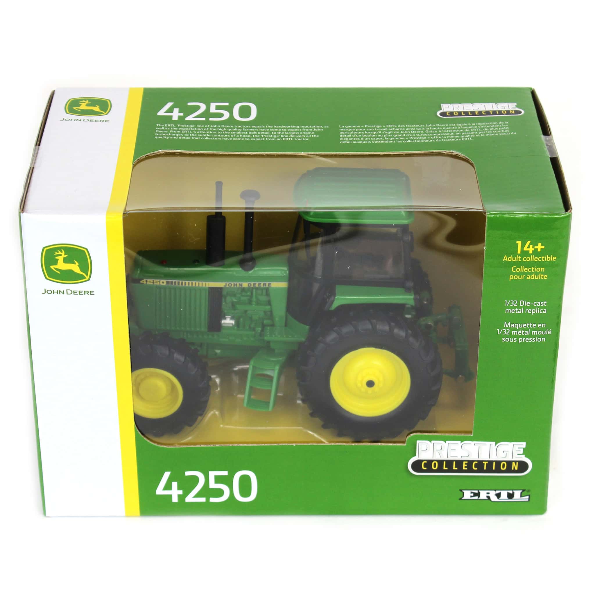 1/32 John Deere 4250 Tractor with FWA, ERTL Prestige Collection - Image 5