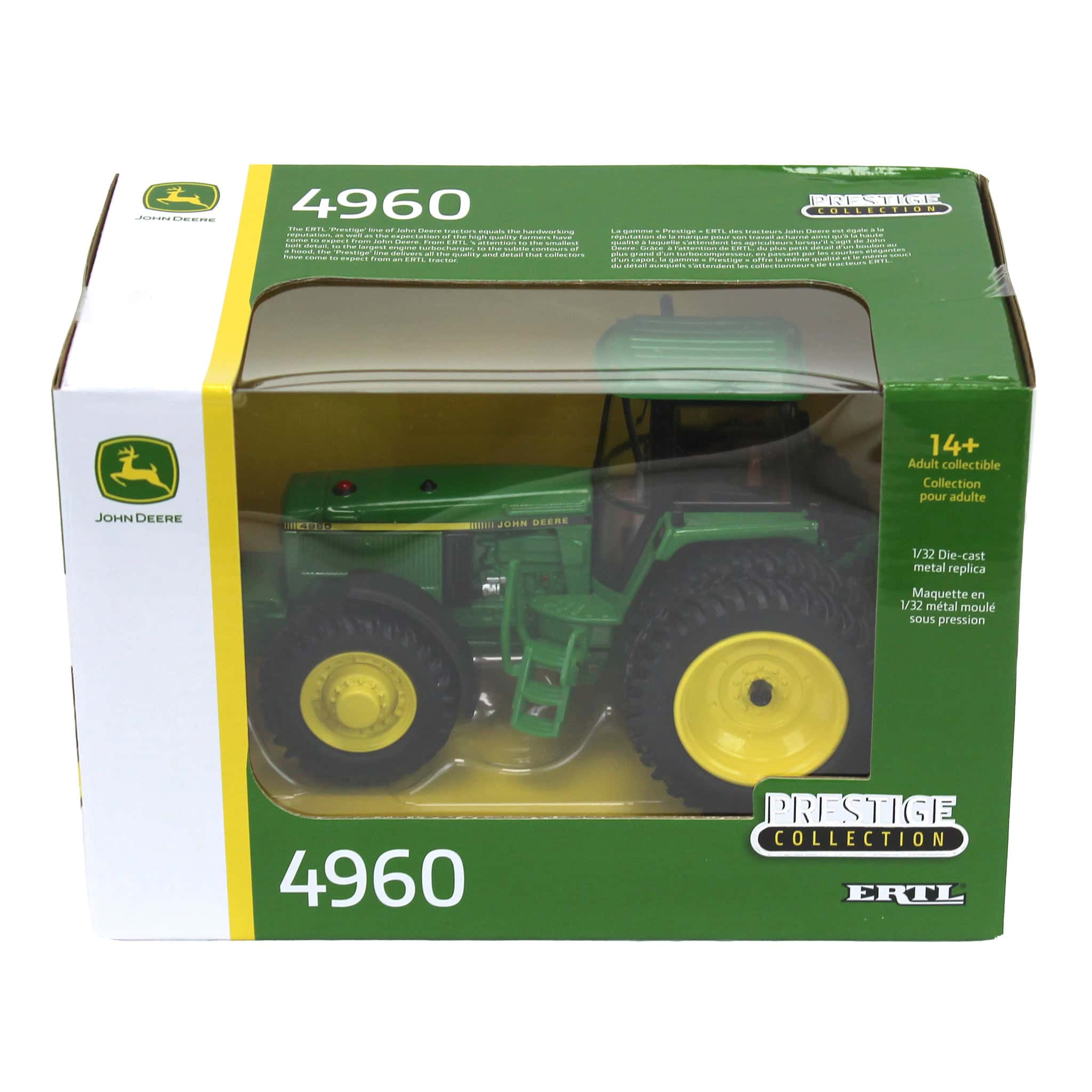 1/32 John Deere 4960 Tractor with MFD & Rear Duals, ERTL Prestige Collection - Image 6
