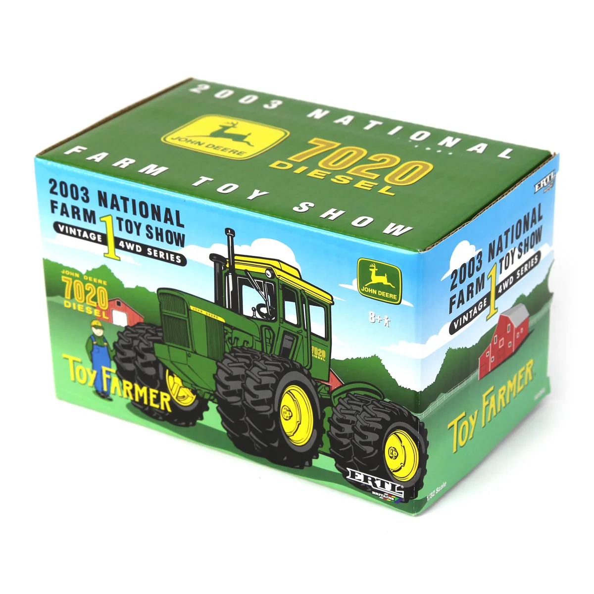 1/32 John Deere 7020 4WD Diesel Tractor with Duals by ERTL, 2003 National Toy Show Edition - Image 5