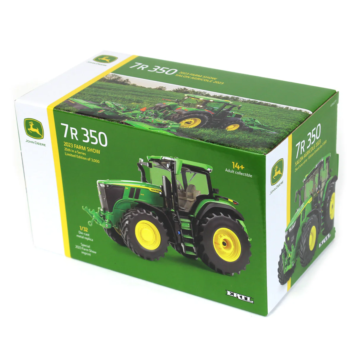 1/32 John Deere 7R 350 Tractor by ERTL, 2023 Farm Show - Image 6