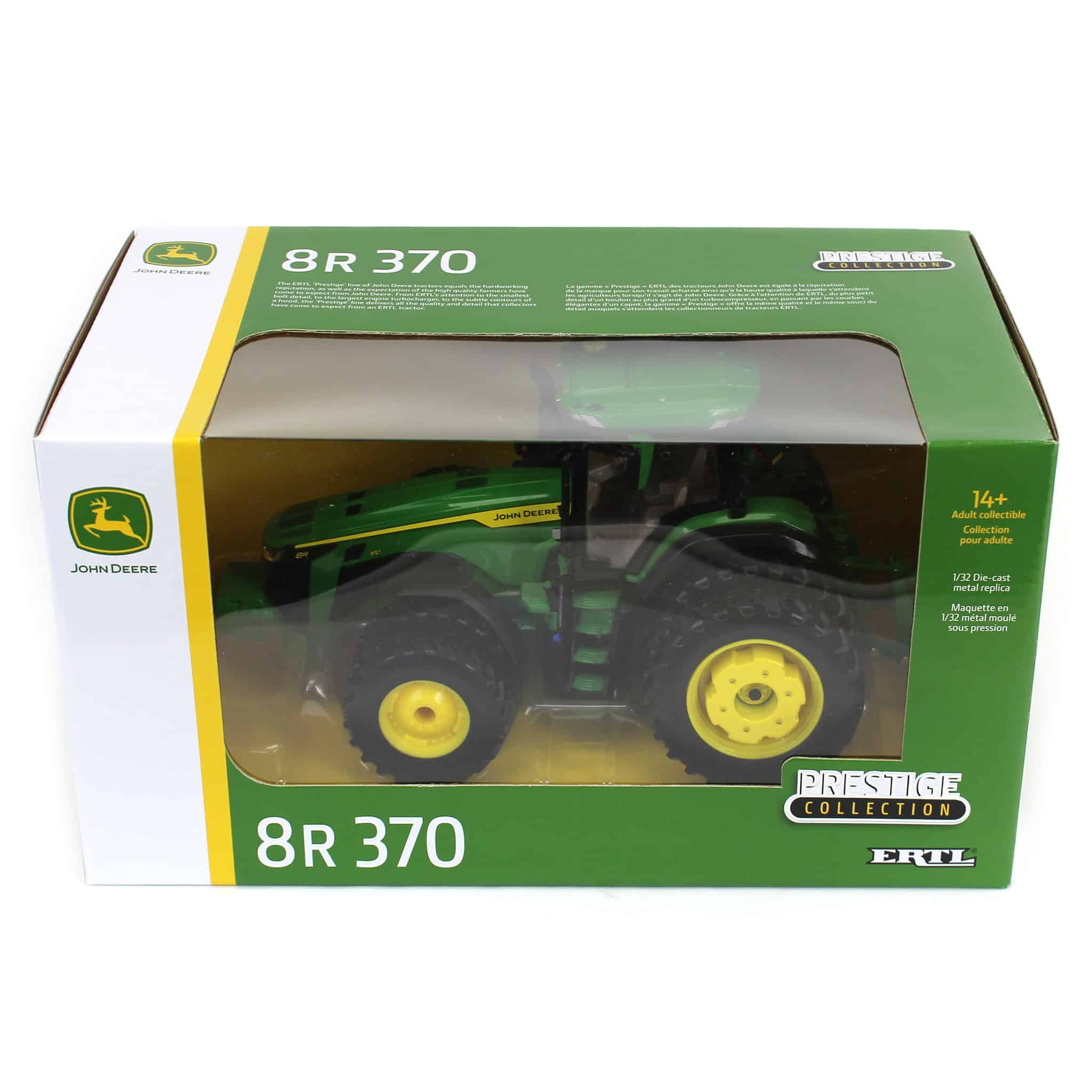 1/32 John Deere 8R 370 Tractor with Front & Rear Duals, ERTL Prestige Collection - Image 6